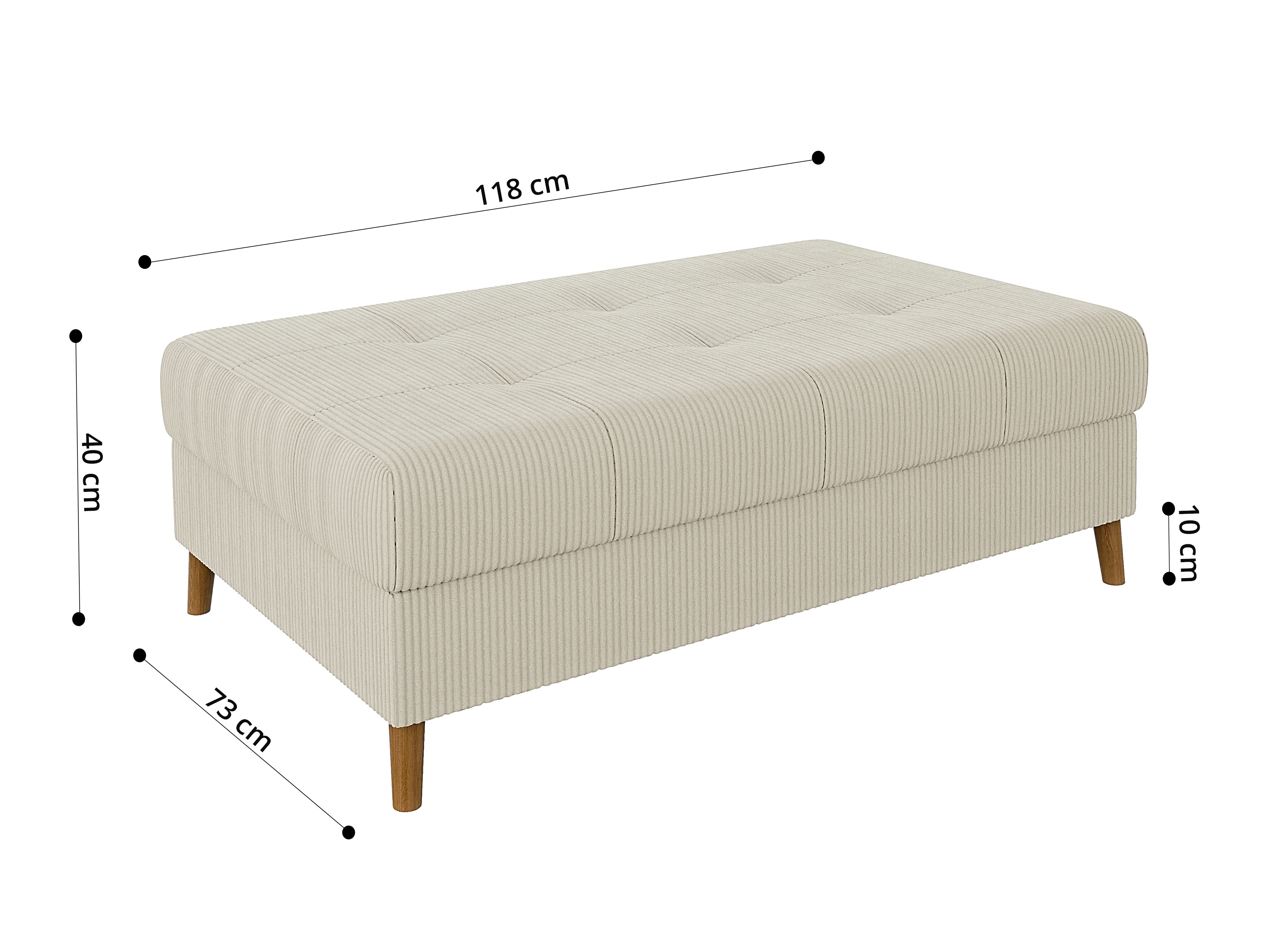 Pouf Elbmori 102 (Lincoln 03)
