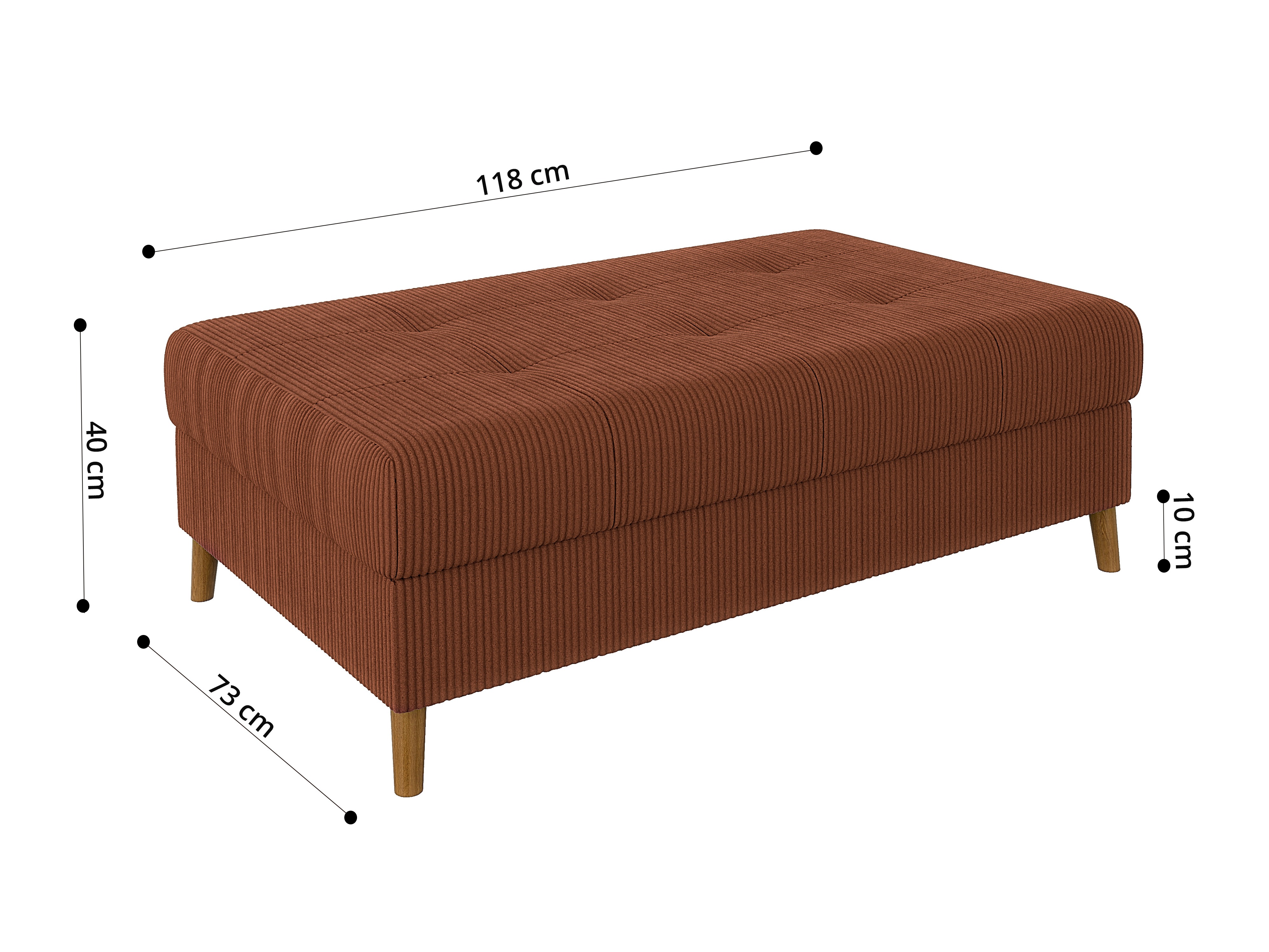 Pouf Elbmori 102 (Lincoln 57)