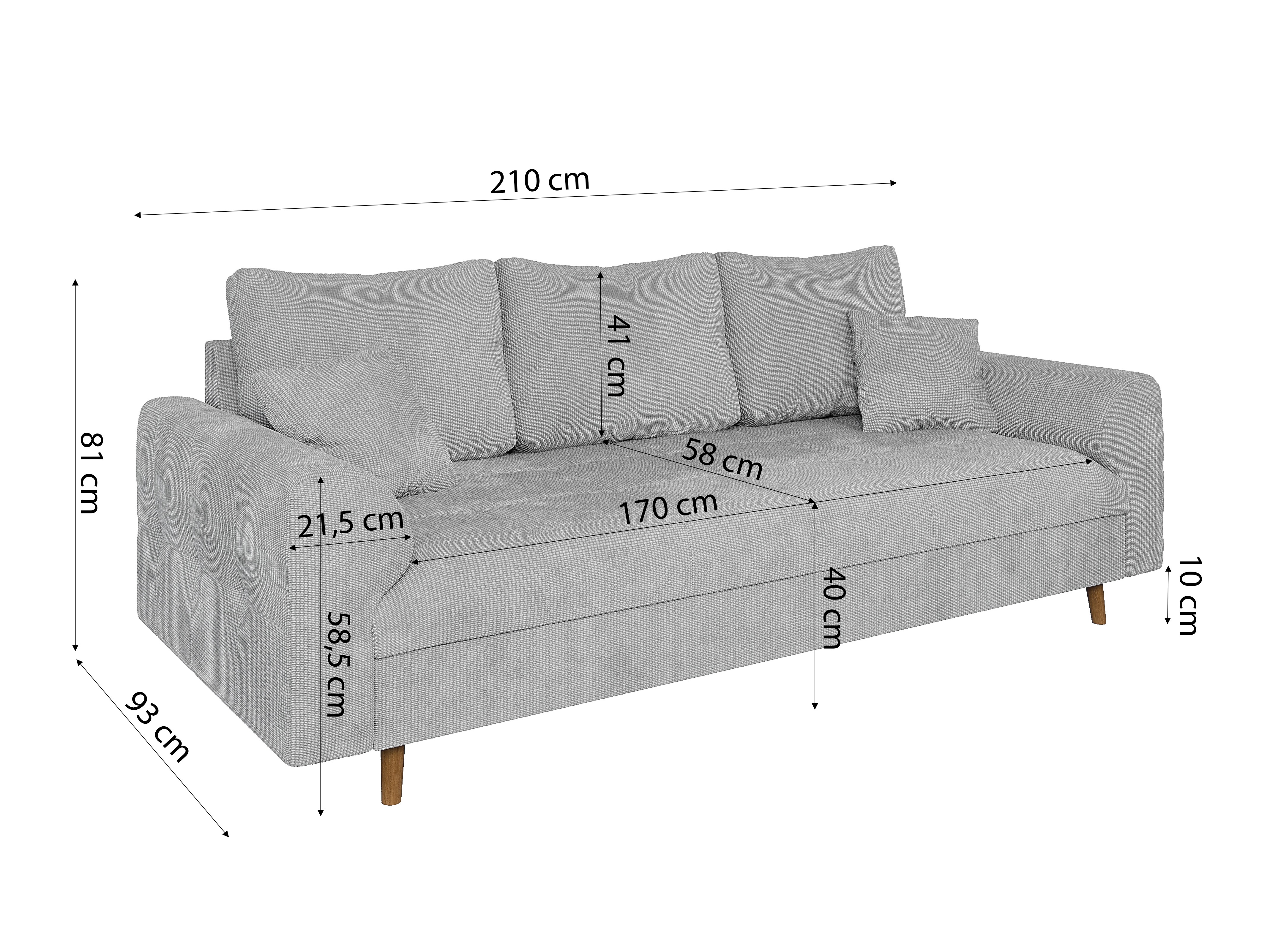 Canapé Elbmori 105 (Flow 16)