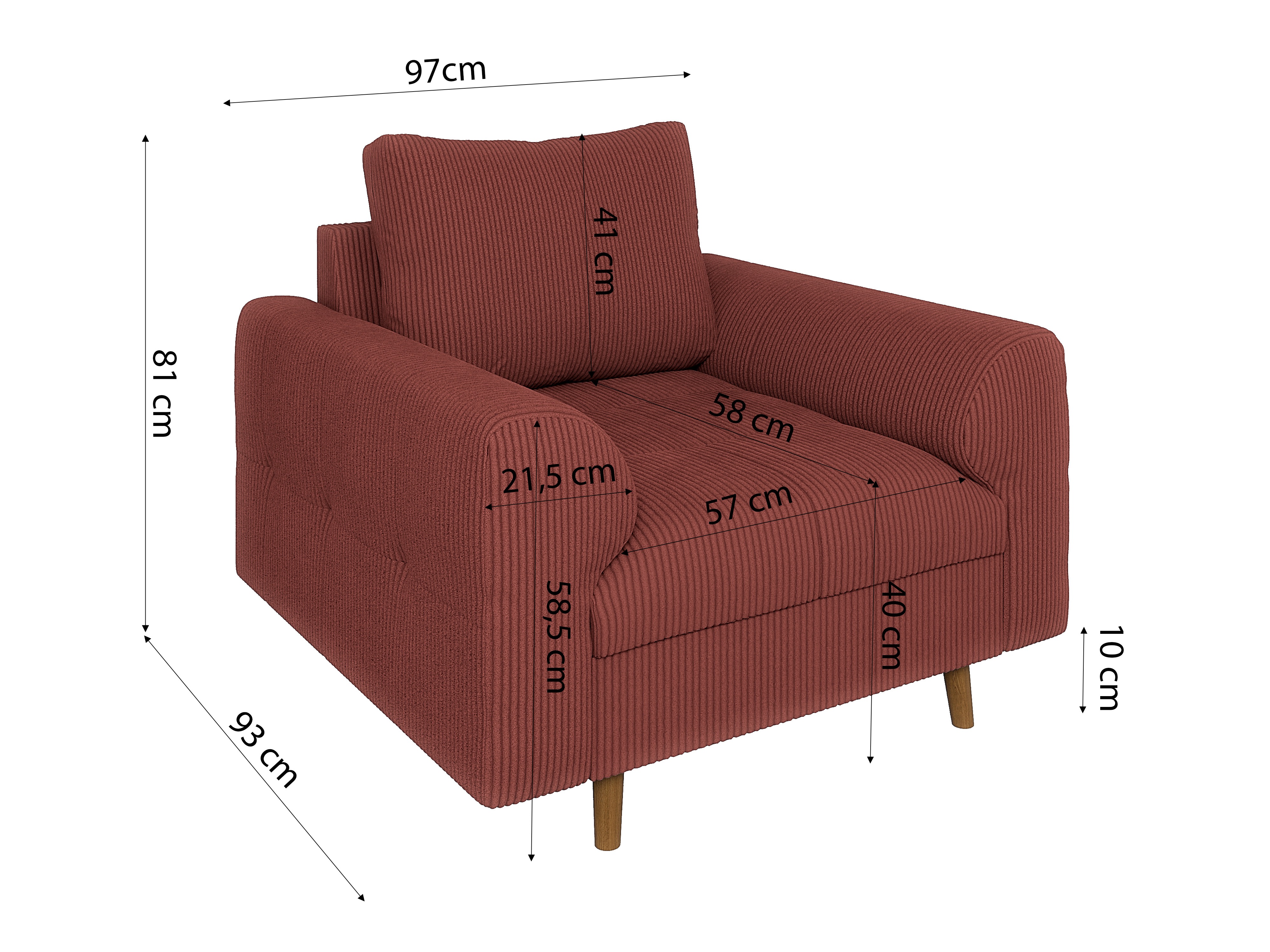 Fauteuil Elbmori 103 (Lincoln 57)