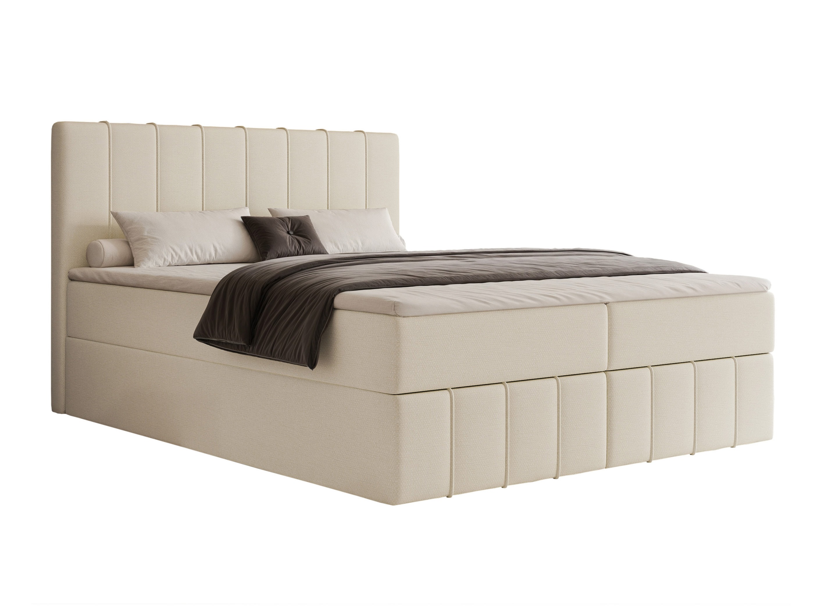 Lit boxspring Martinez 125 (Lumi 03)