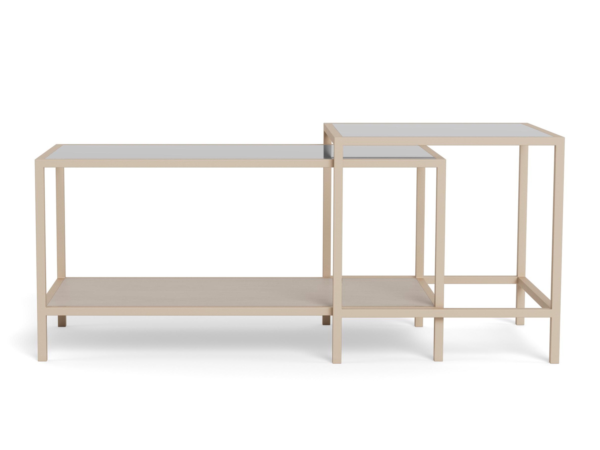 Ensemble tables basses Norsica Sevferi 189 (Gris)
