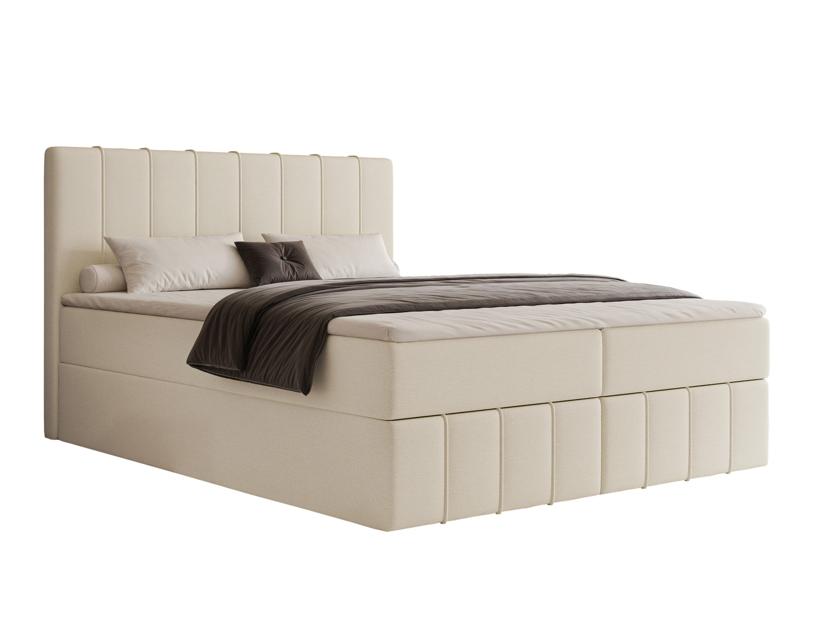 Lit boxspring Martinez 125 (Lumi 03)
