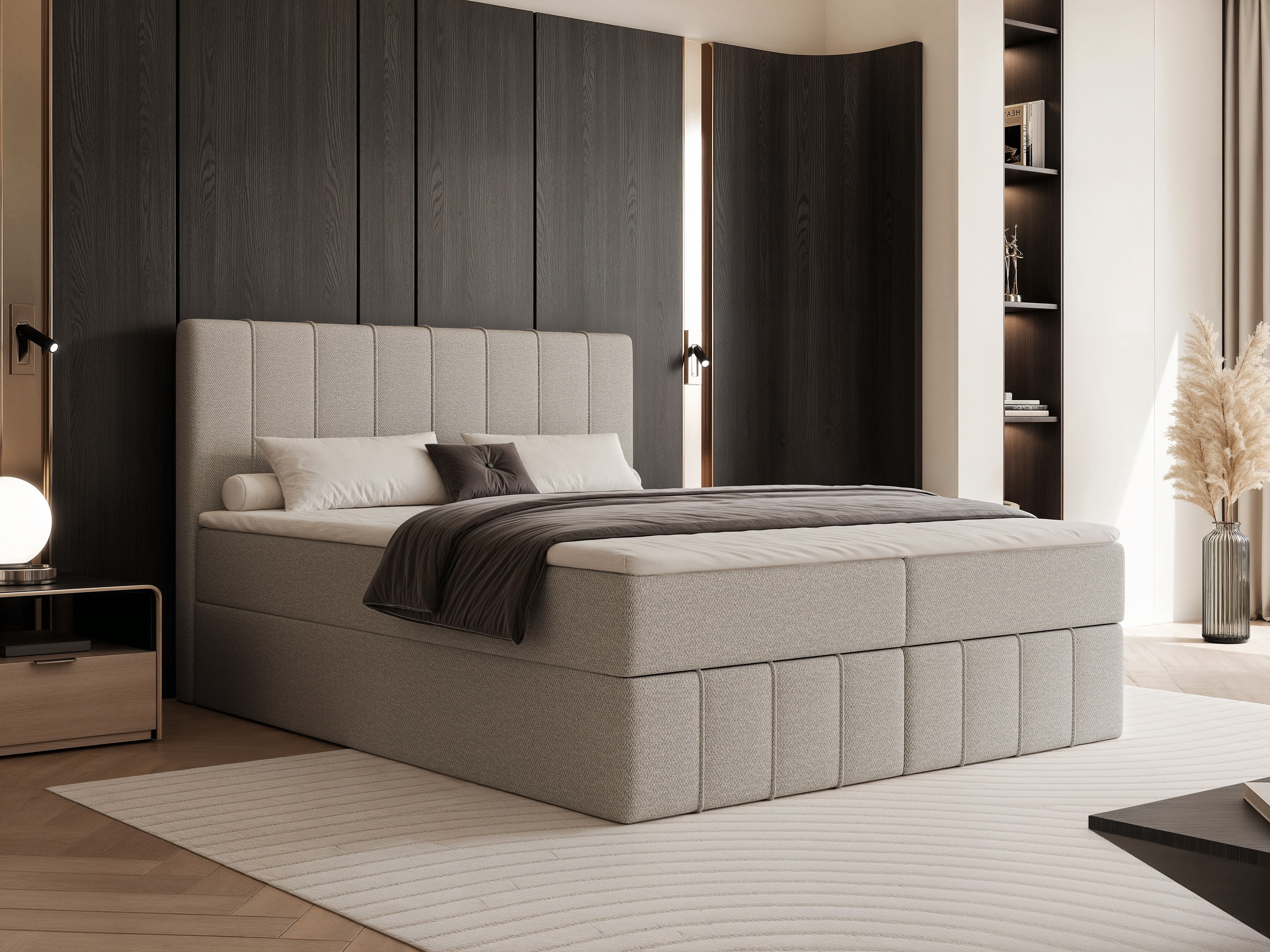 Lit boxspring Martinez 125 (Lumi 11)
