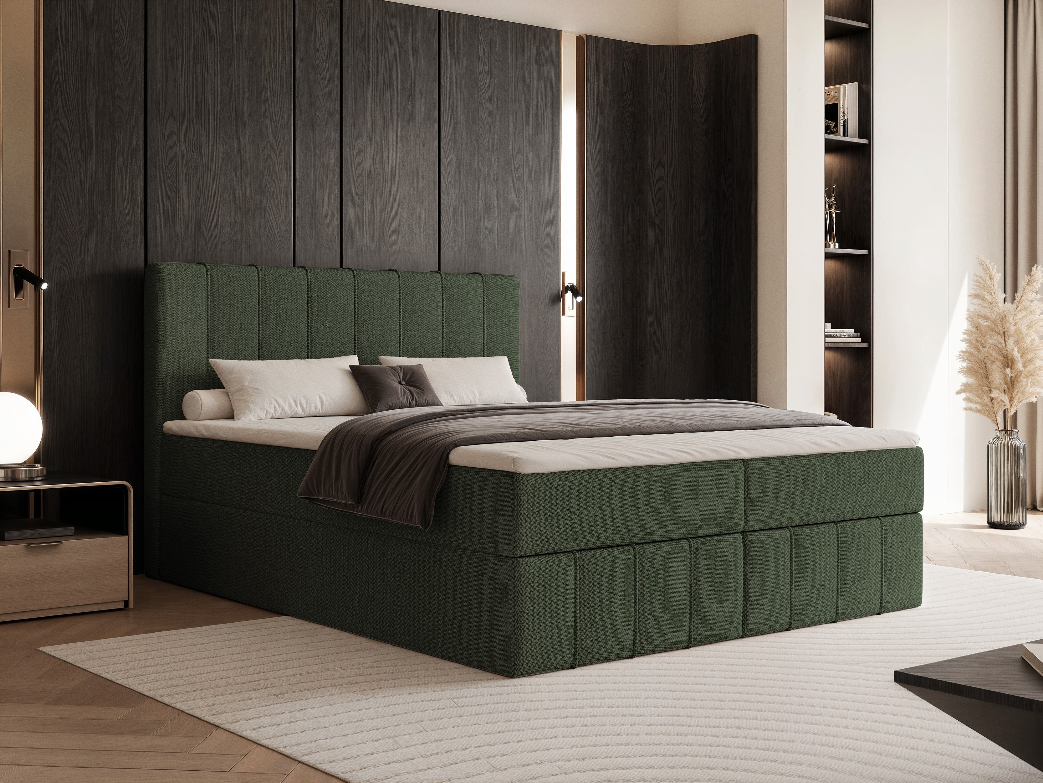 Lit boxspring Martinez 125 (Lumi 35)