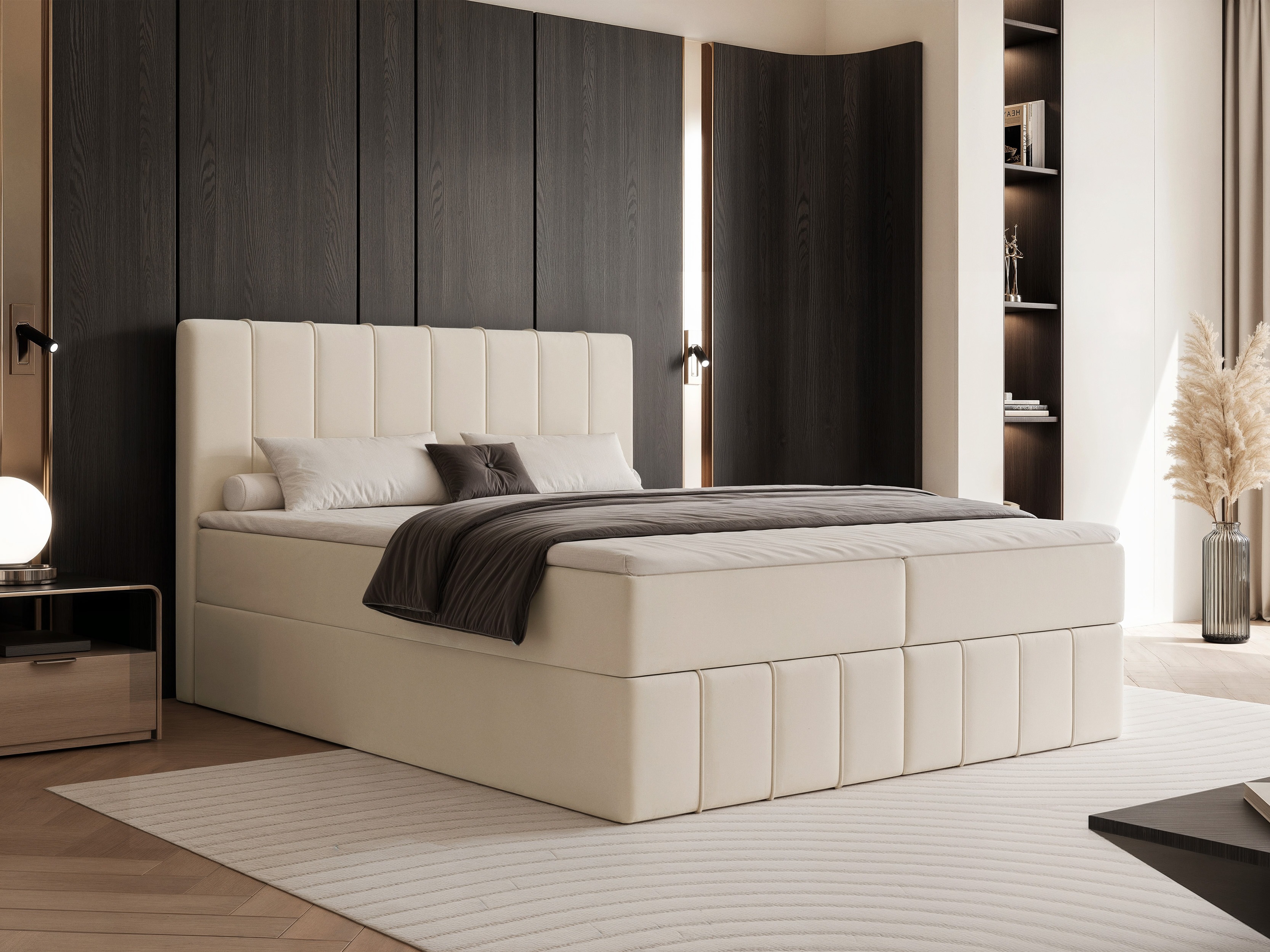 Lit boxspring Martinez 125 (Piano 02)