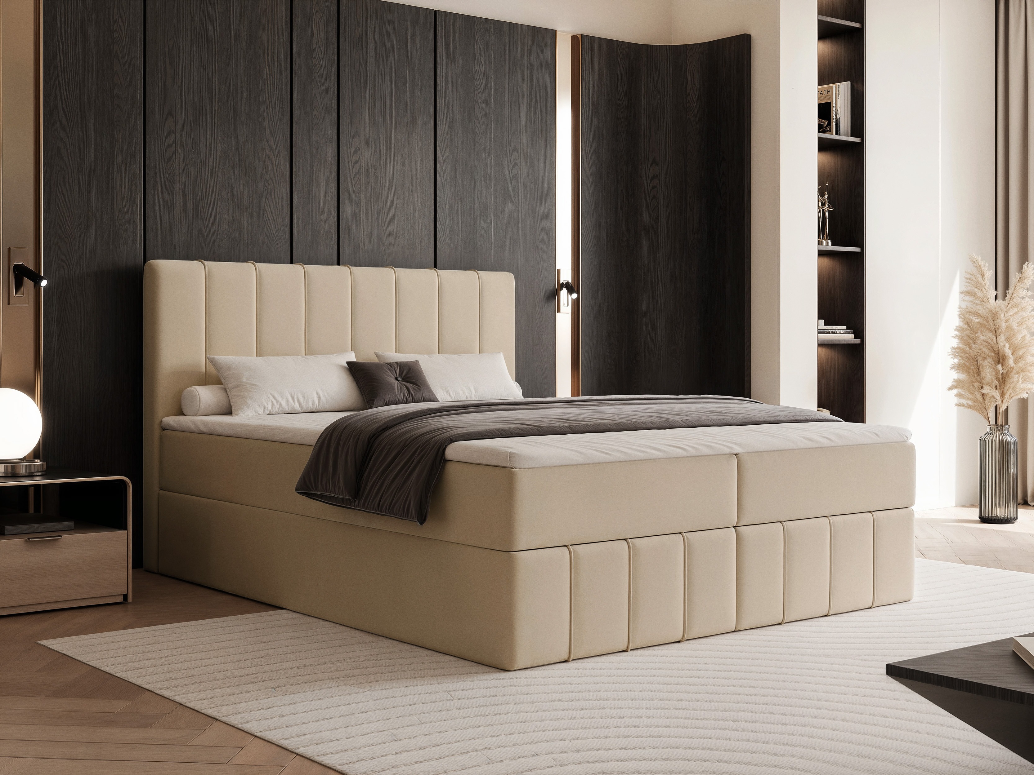 Lit boxspring Martinez 125 (Pianon 03)