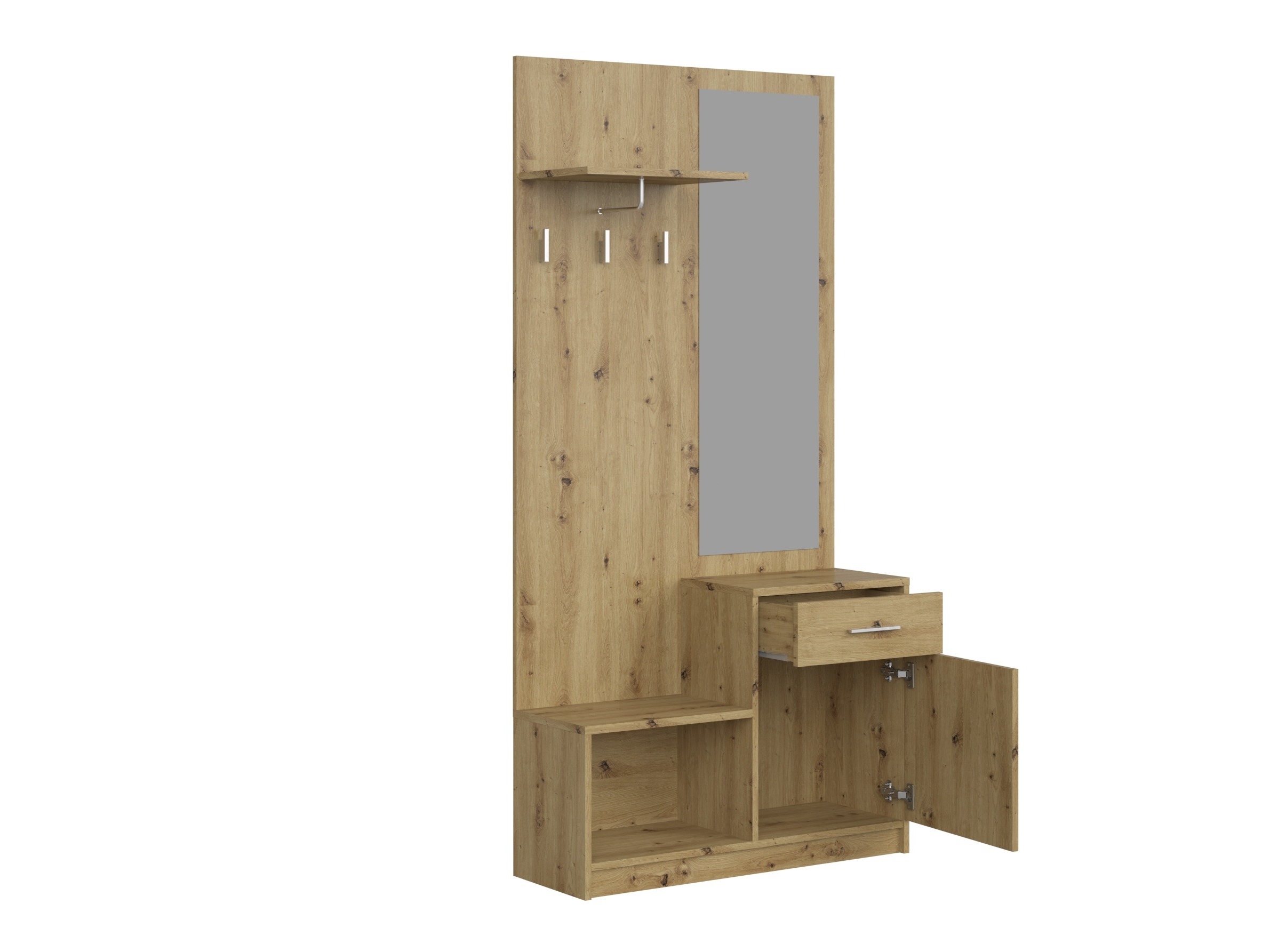 Meuble d'entrée Houston 2084 (Chêne Artisan)
