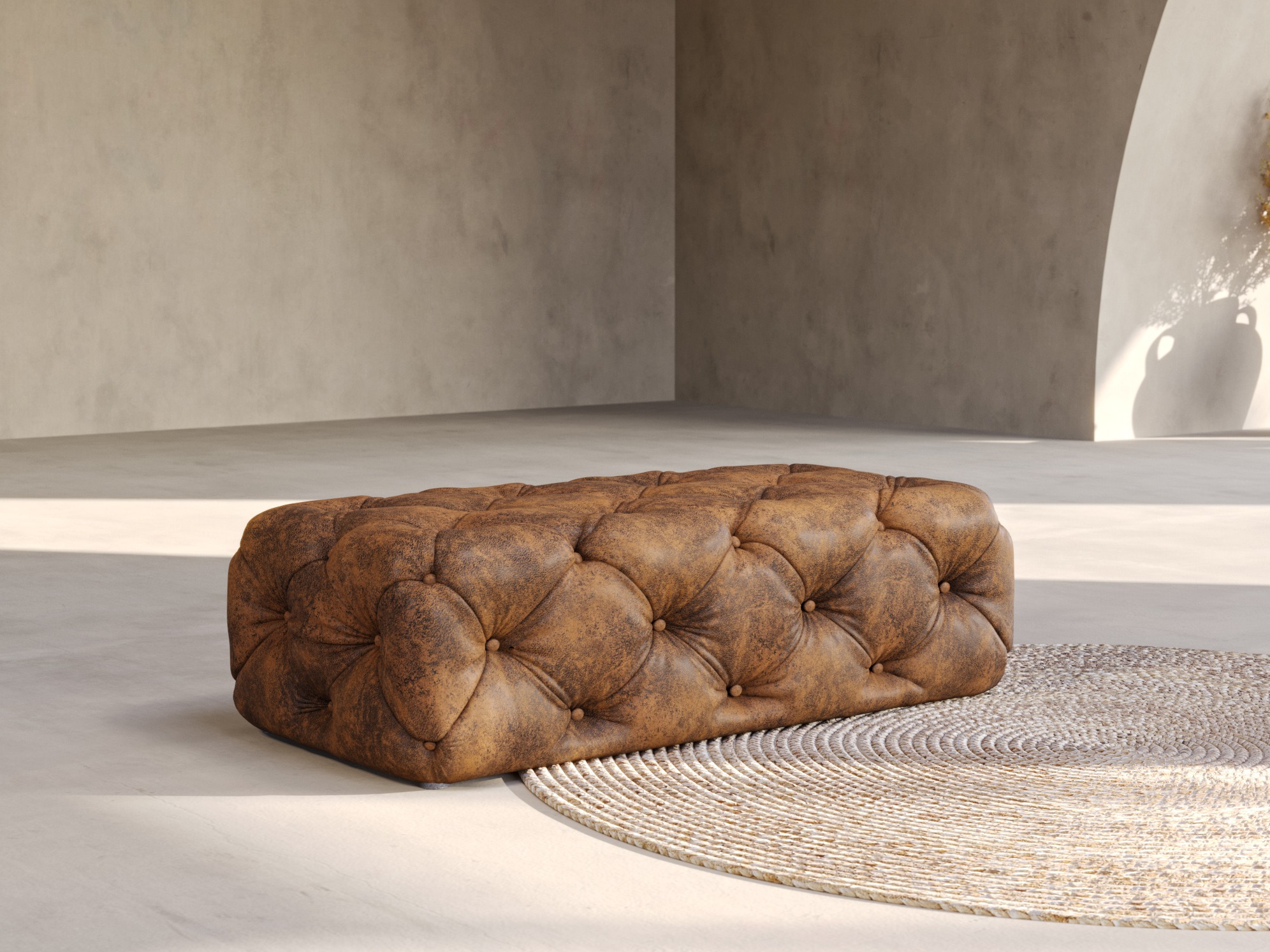 Banc rembourré Tenvira 103 (Gobi 03)