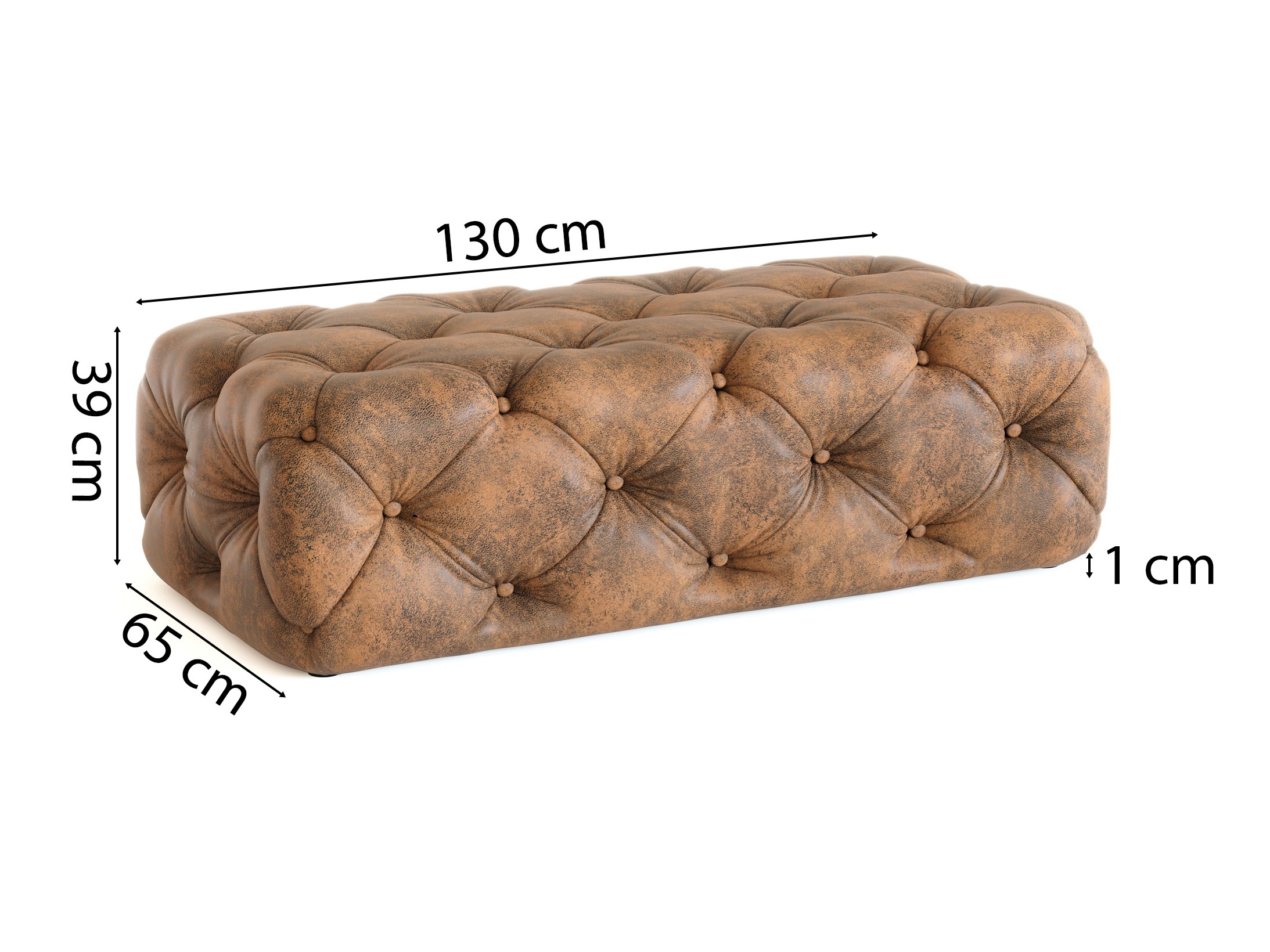 Banc rembourré Tenvira 103 (Gobi 03)
