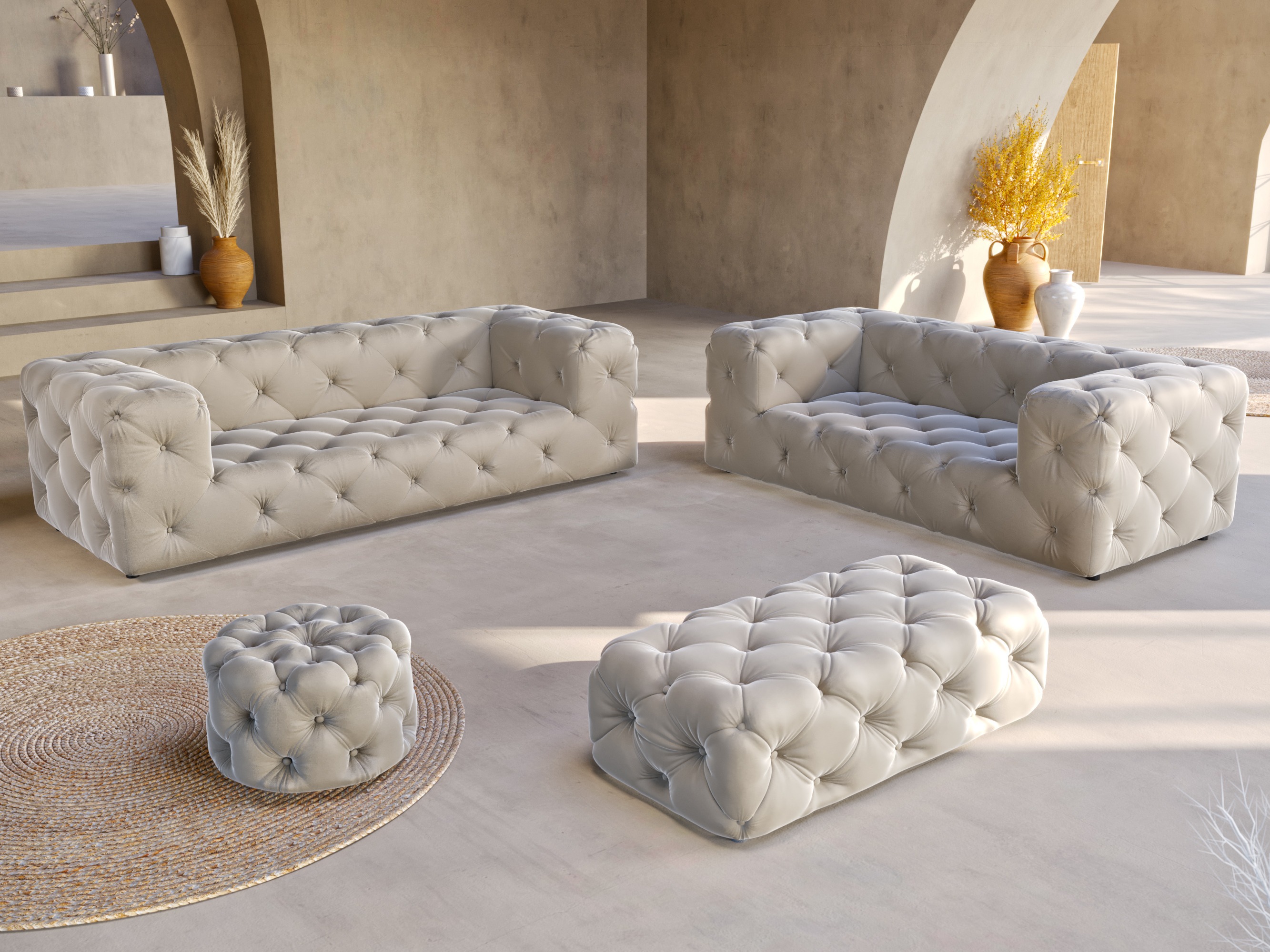 Banc rembourré Tenvira 103 (Riviera 21)