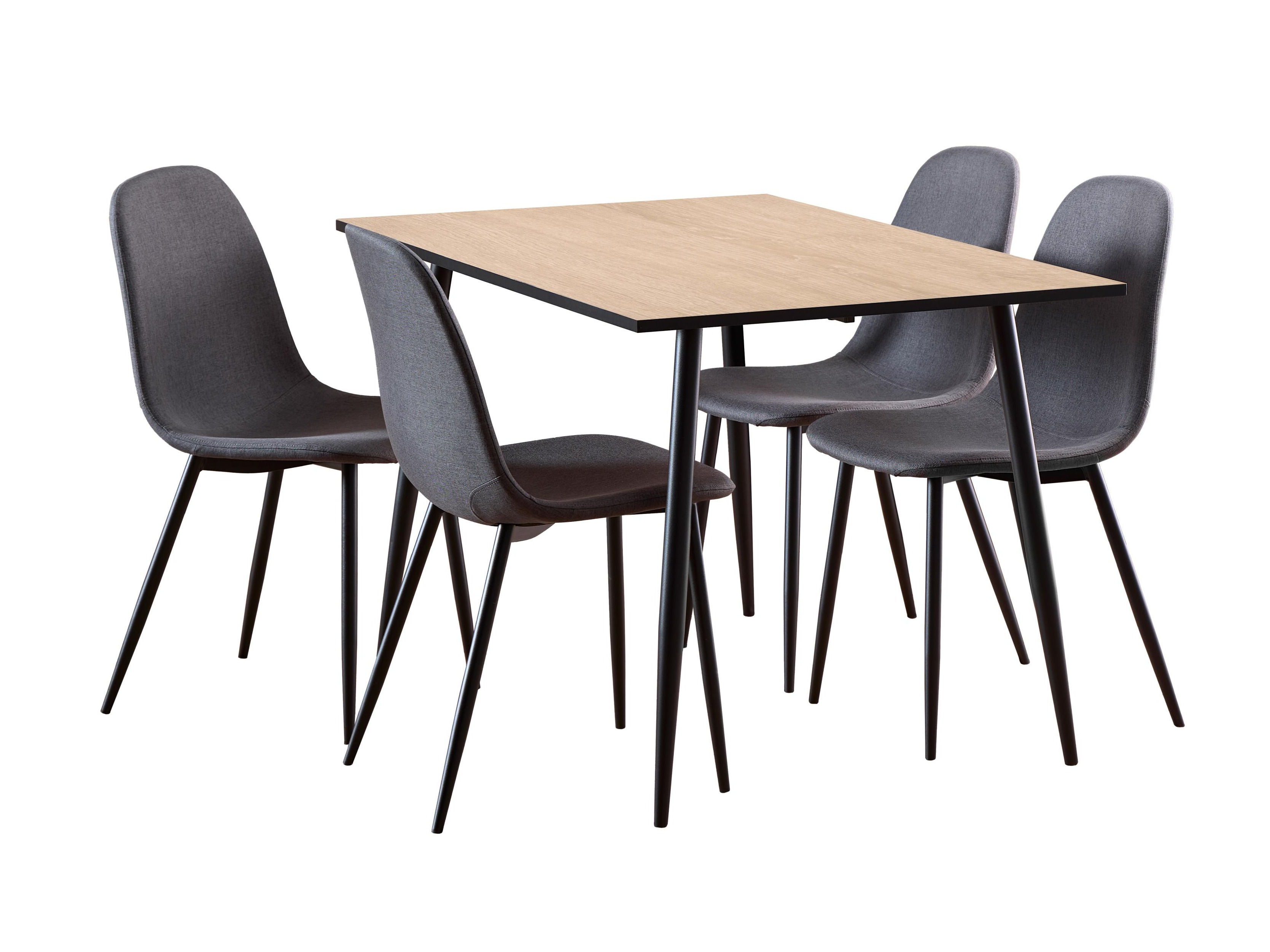 Salle à manger complète Norsica 985 (Chêne blanchi)