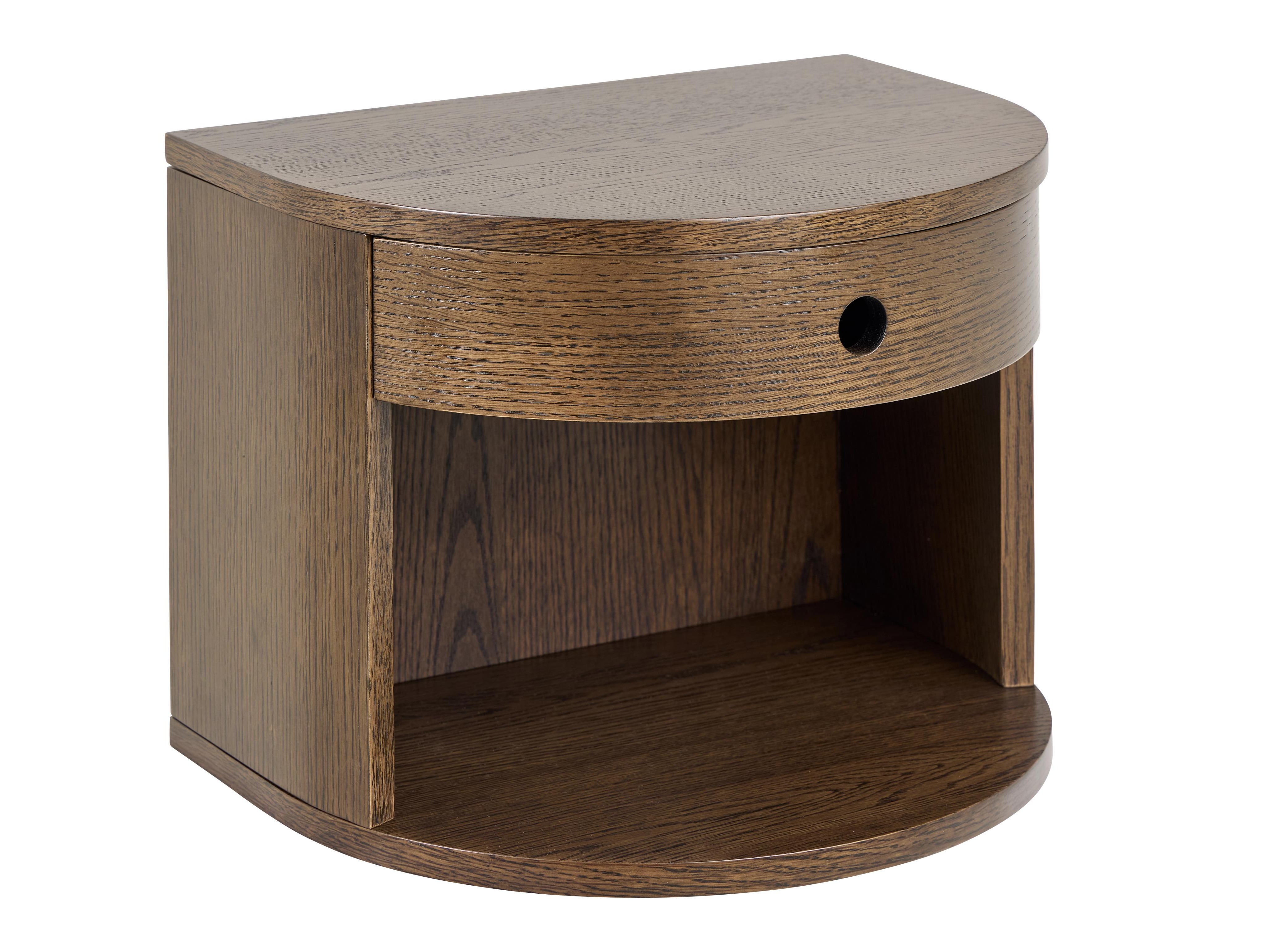 Table de chevet Norsica 988 (Chêne foncé)