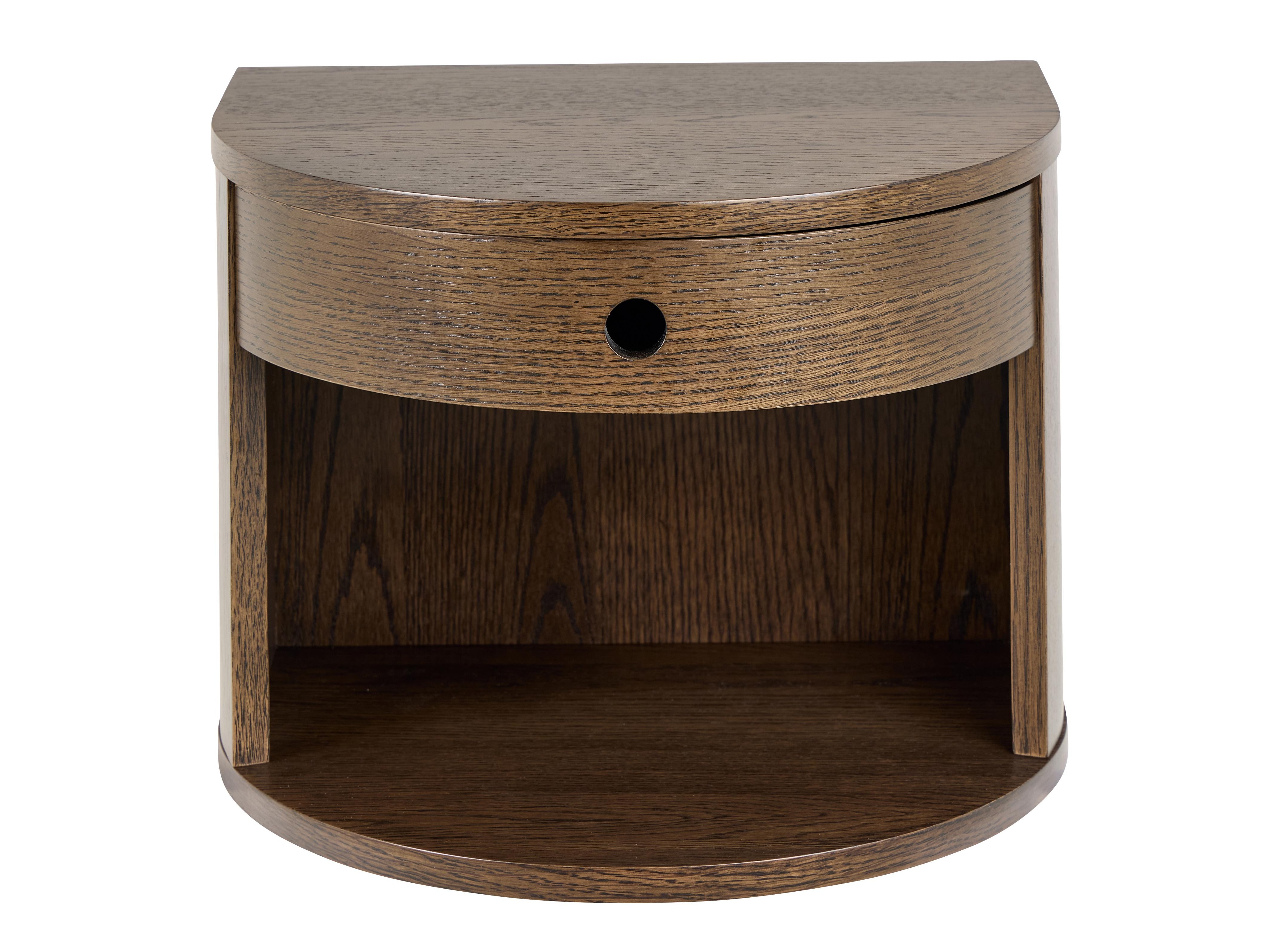Table de chevet Norsica 988 (Chêne foncé)