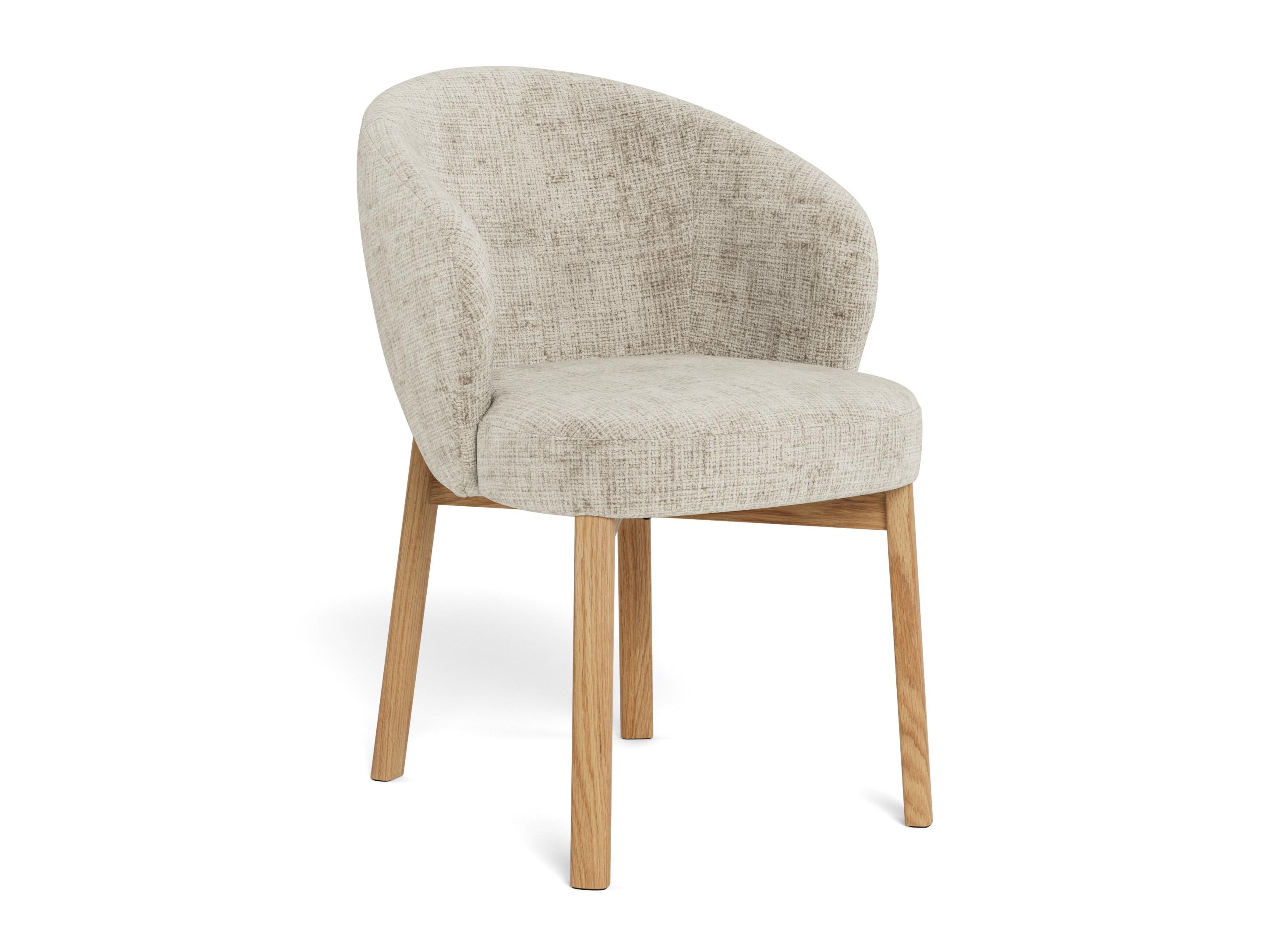 Chaise Norsica 1001 (Chêne + Beige)