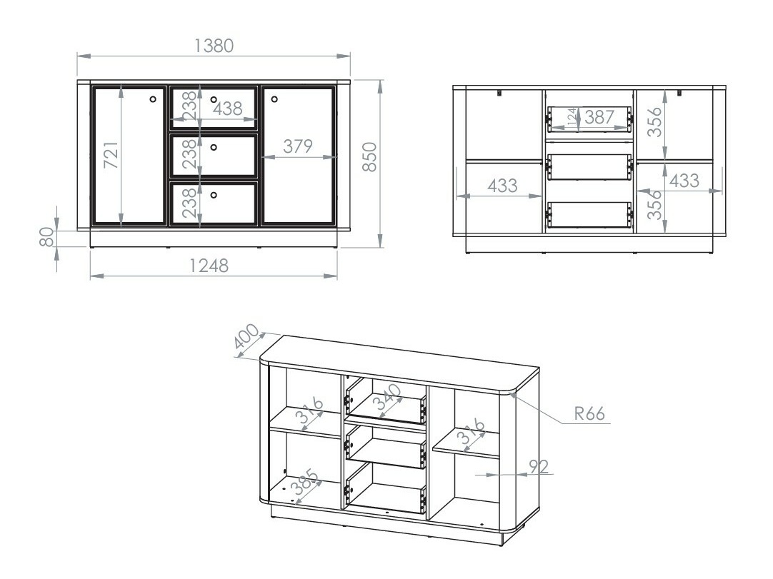 Commode Cavrome 102