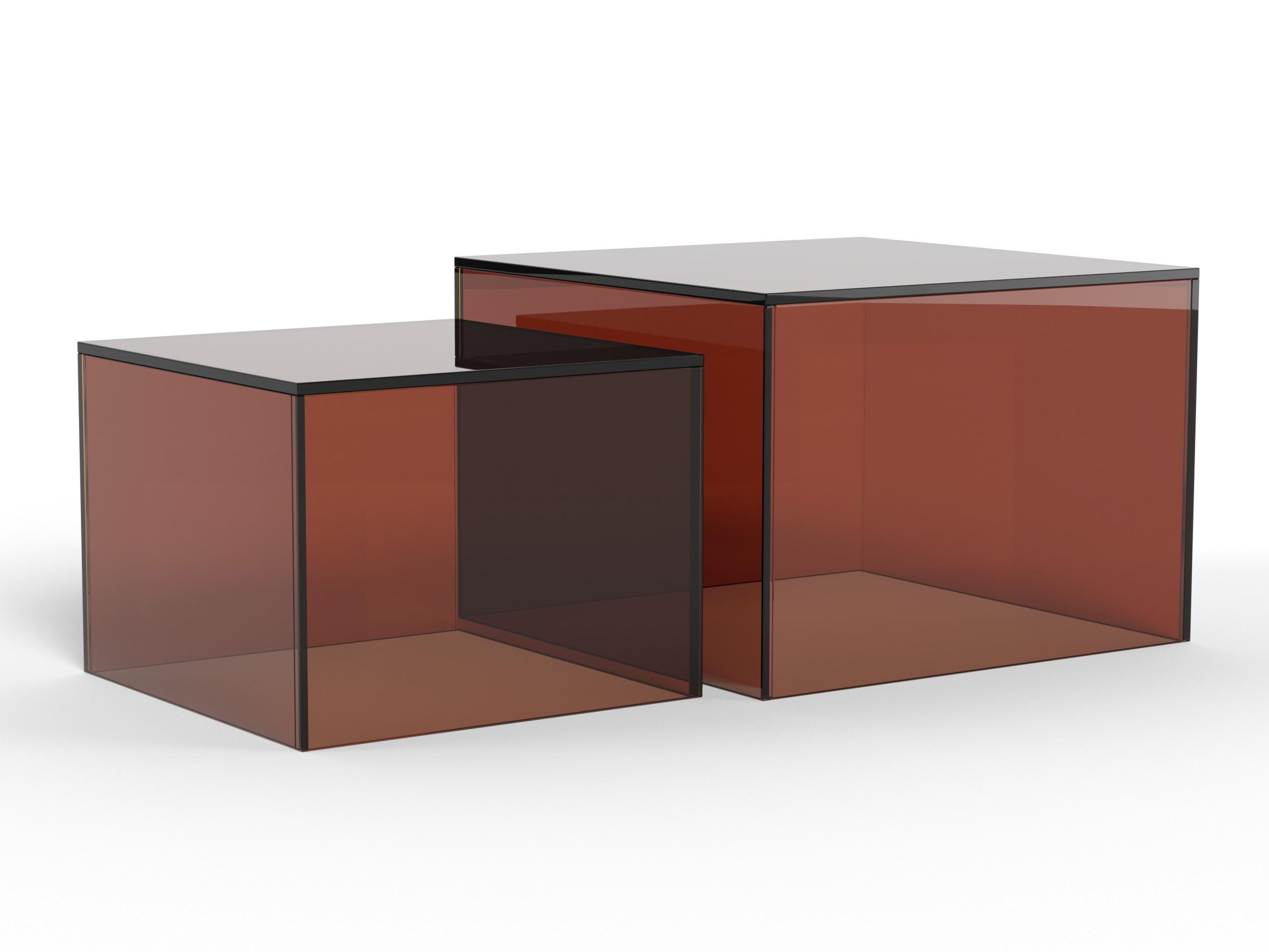 Ensemble tables basses Norsica 1007 (Marron)