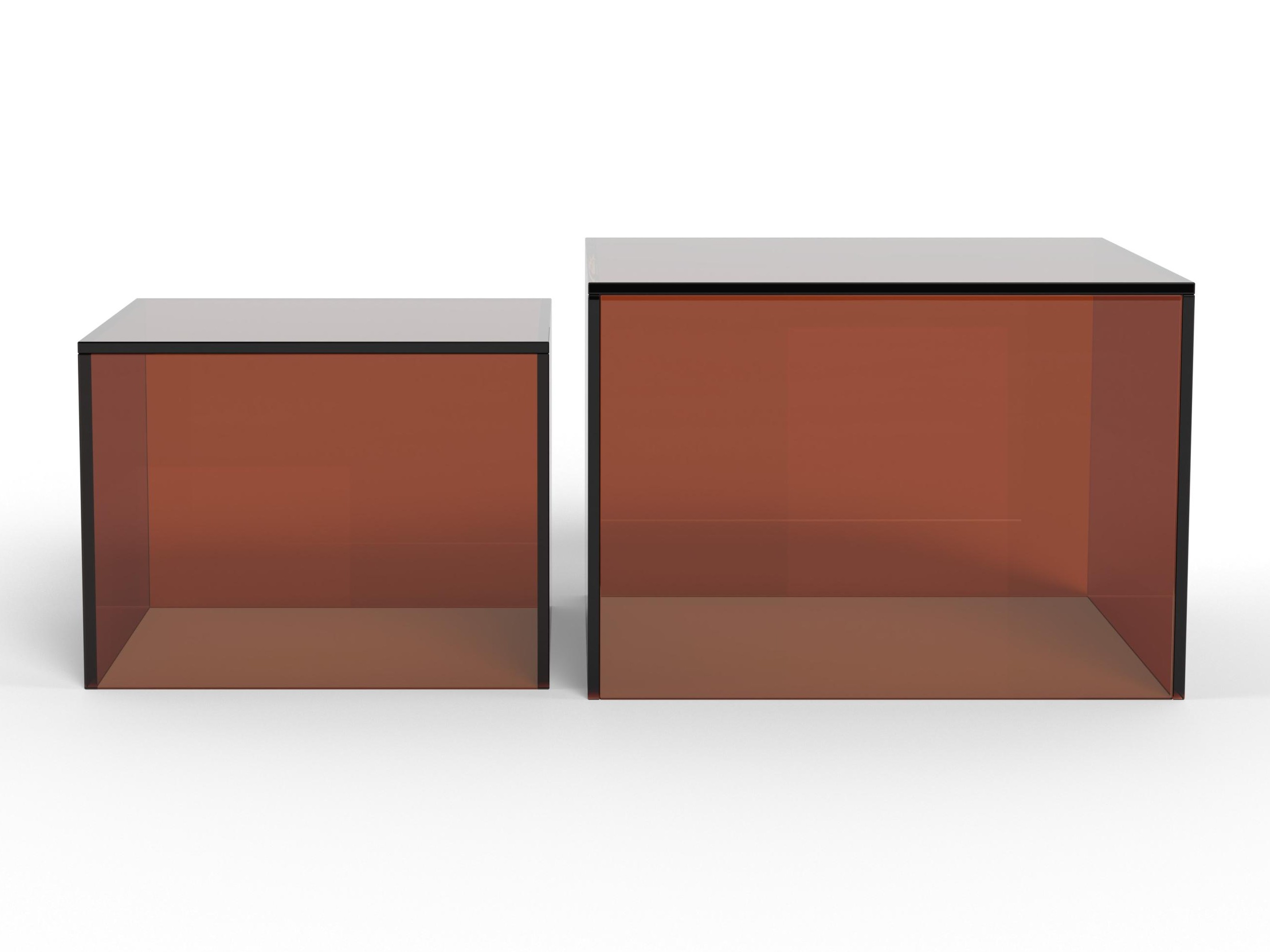 Ensemble tables basses Norsica 1007 (Marron)