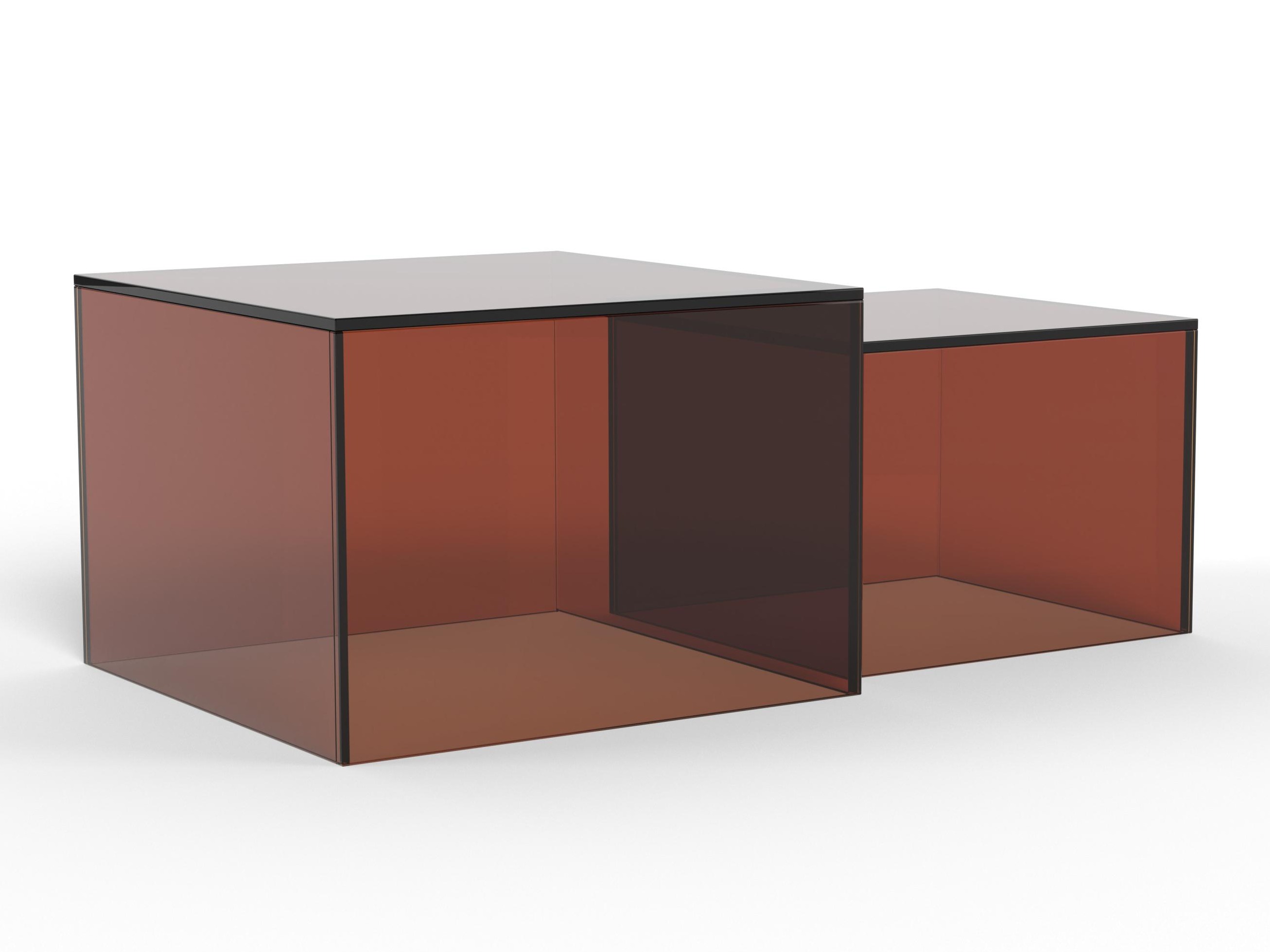 Ensemble tables basses Norsica 1007 (Marron)