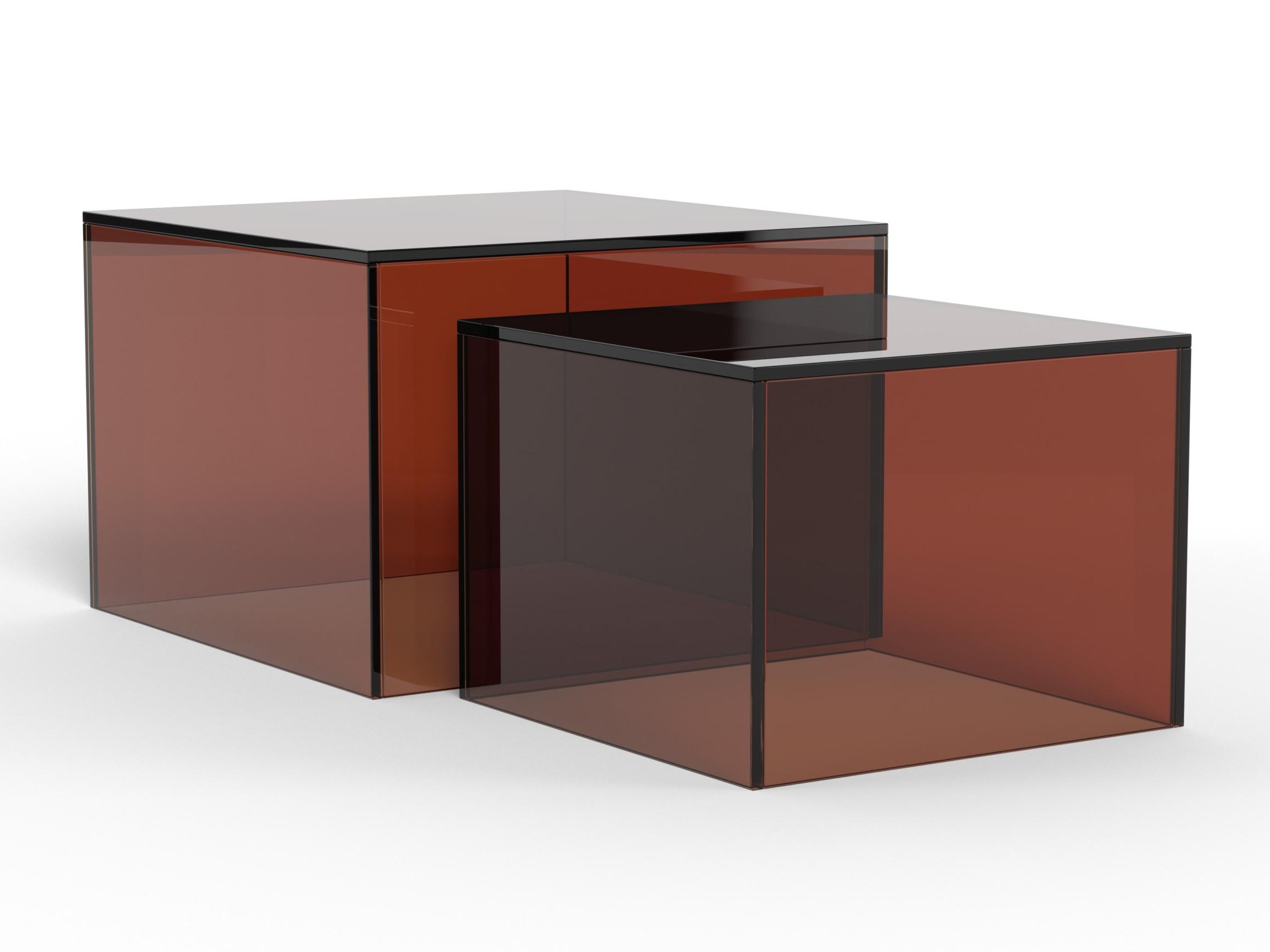 Ensemble tables basses Norsica 1007 (Marron)