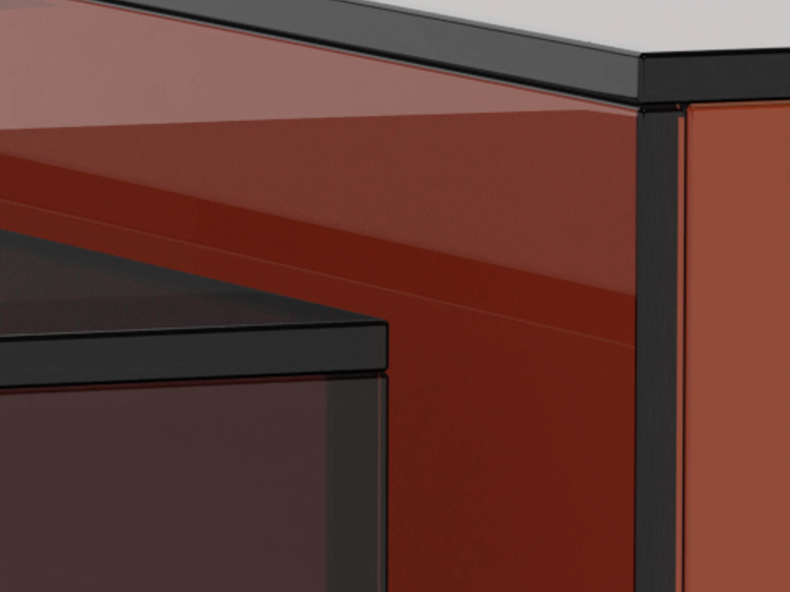 Ensemble tables basses Norsica 1007 (Marron)