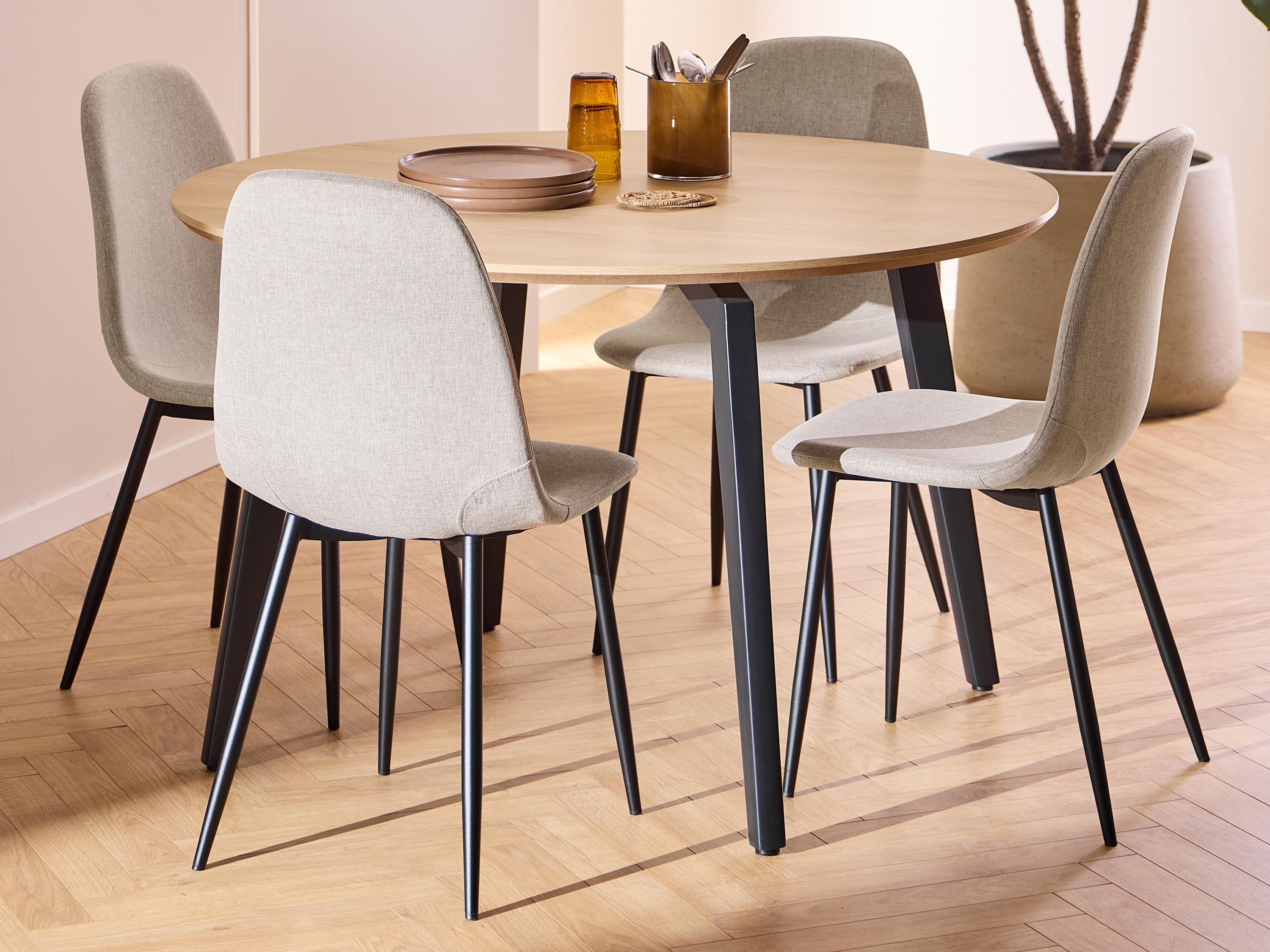 Salle à manger complète Norsica 1008 (Beige)