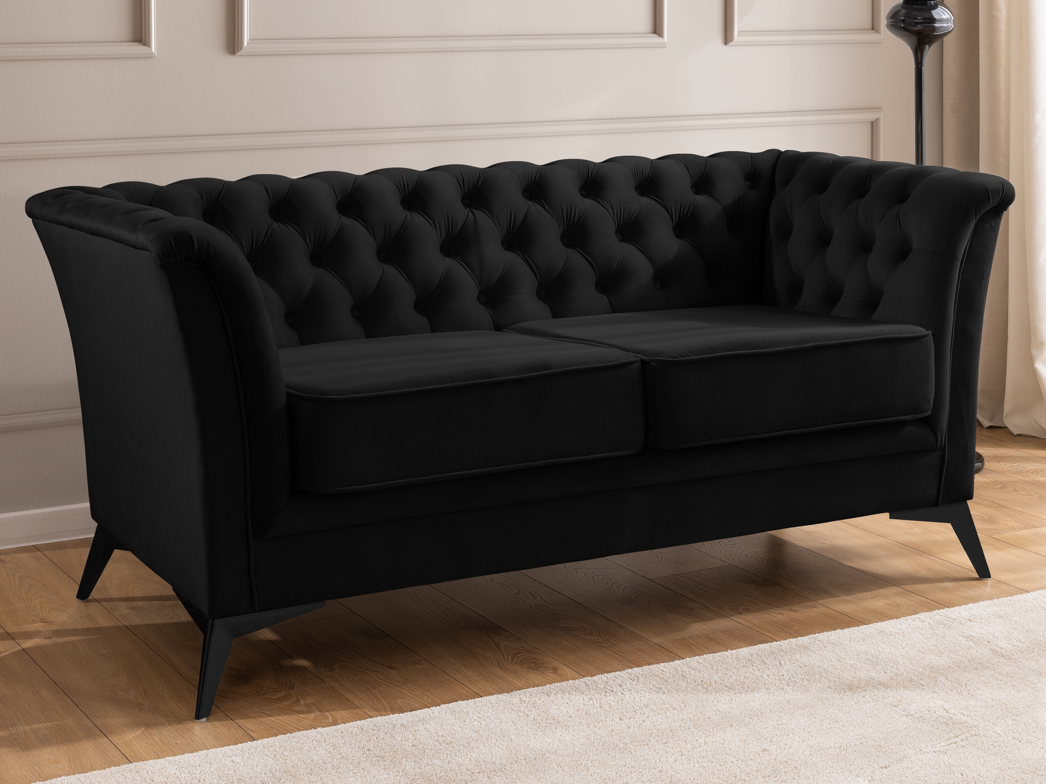 Canapé Chesterfield Rocklin 119 (Riviera 100)