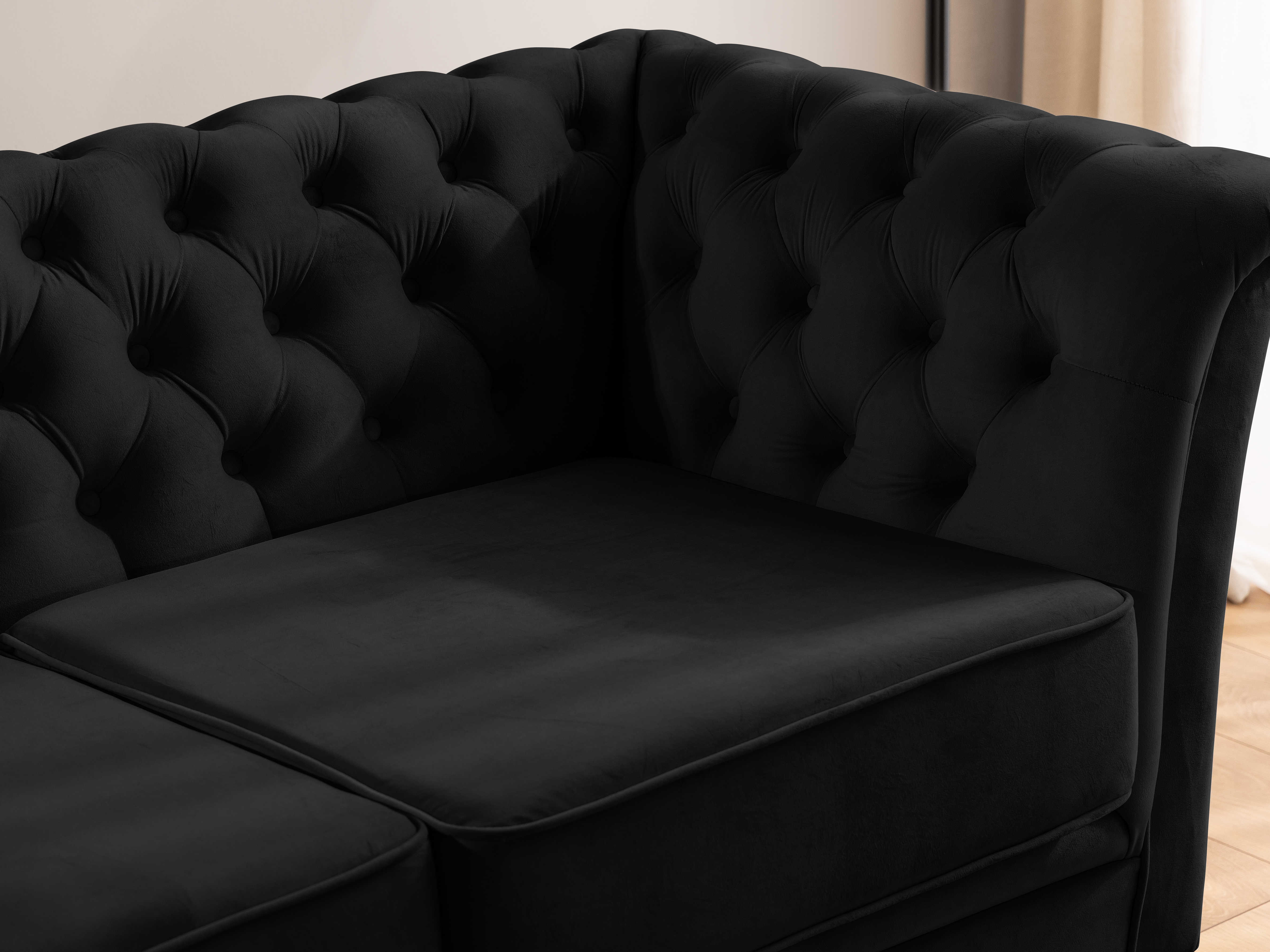 Canapé Chesterfield Rocklin 119 (Riviera 100)