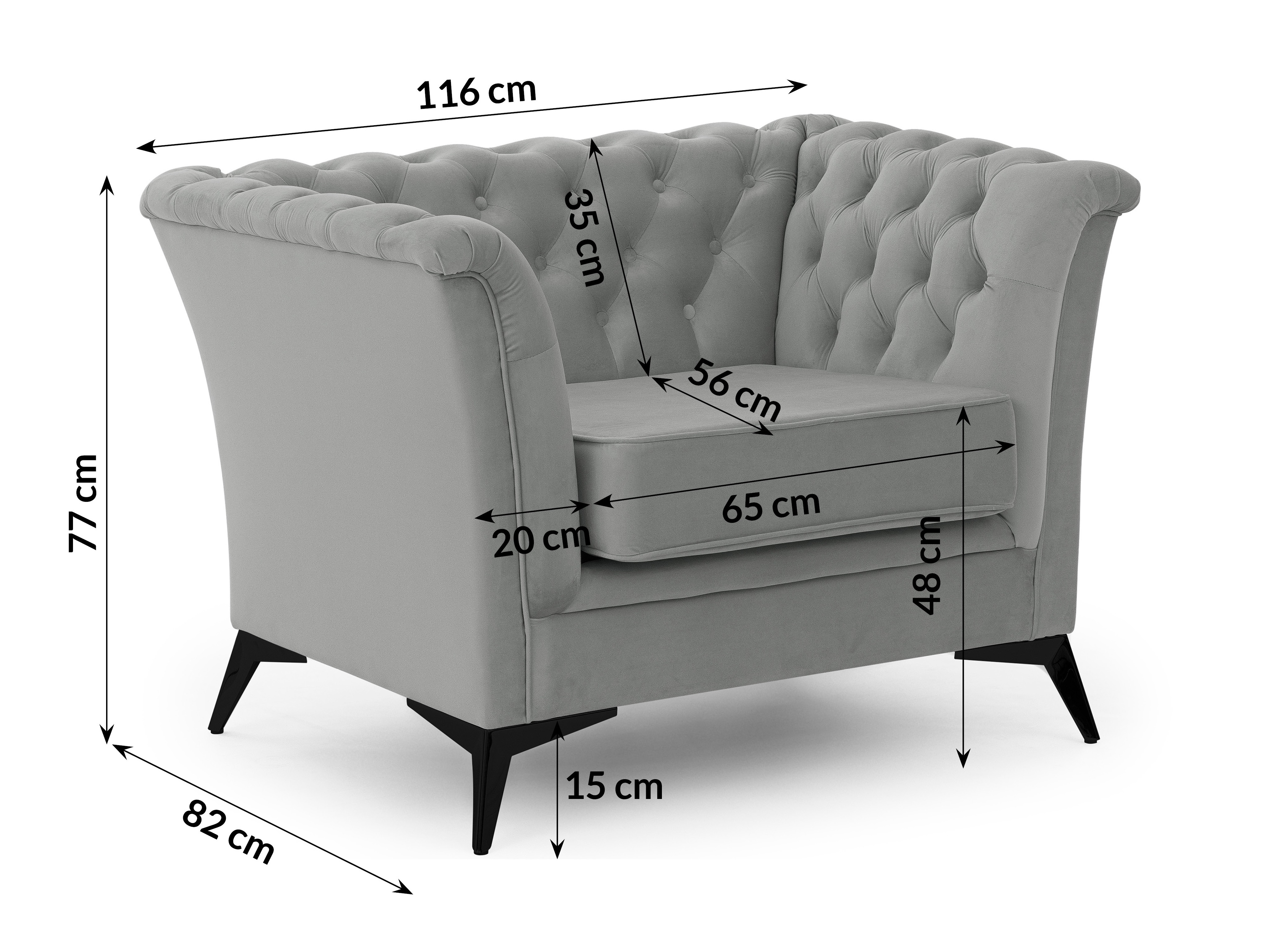 Fauteuil Rocklin 118 (Riviera 91)