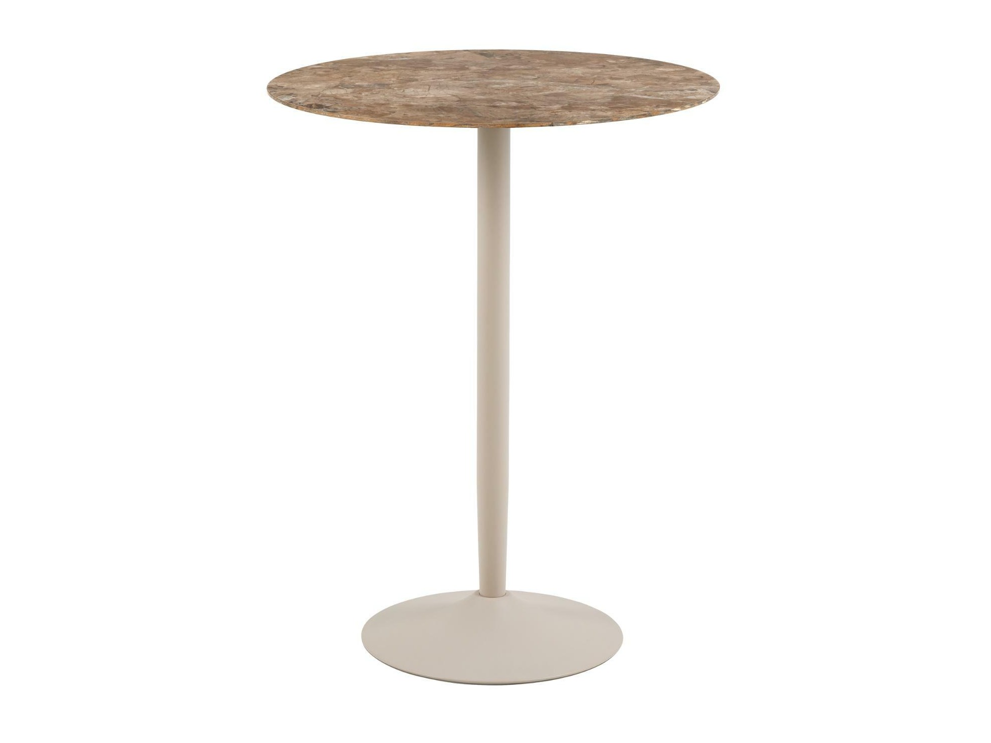 Table de bar Norsica 863 (Marbre marron)