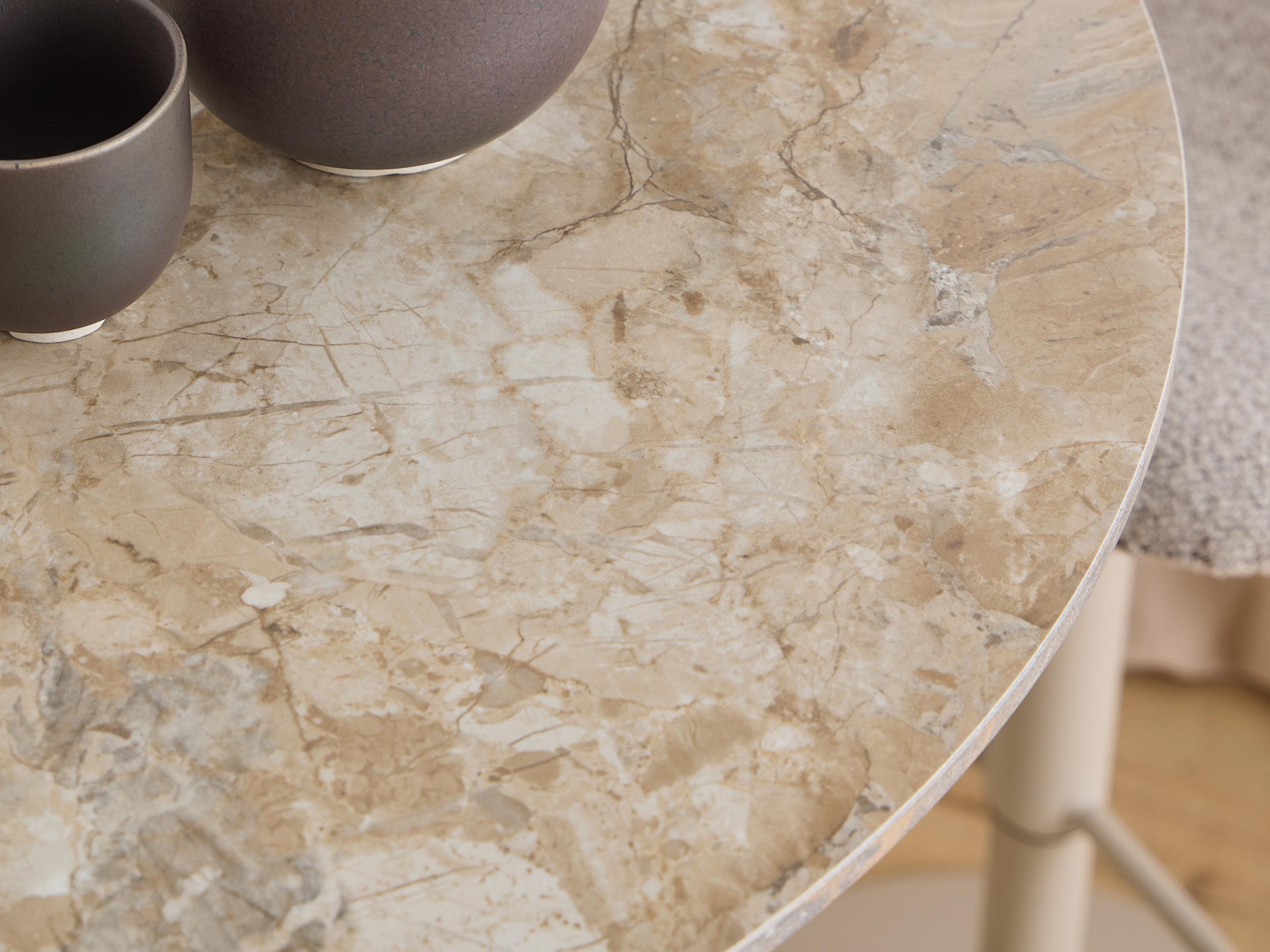 Table de bar Norsica 863 (Marbre marron)