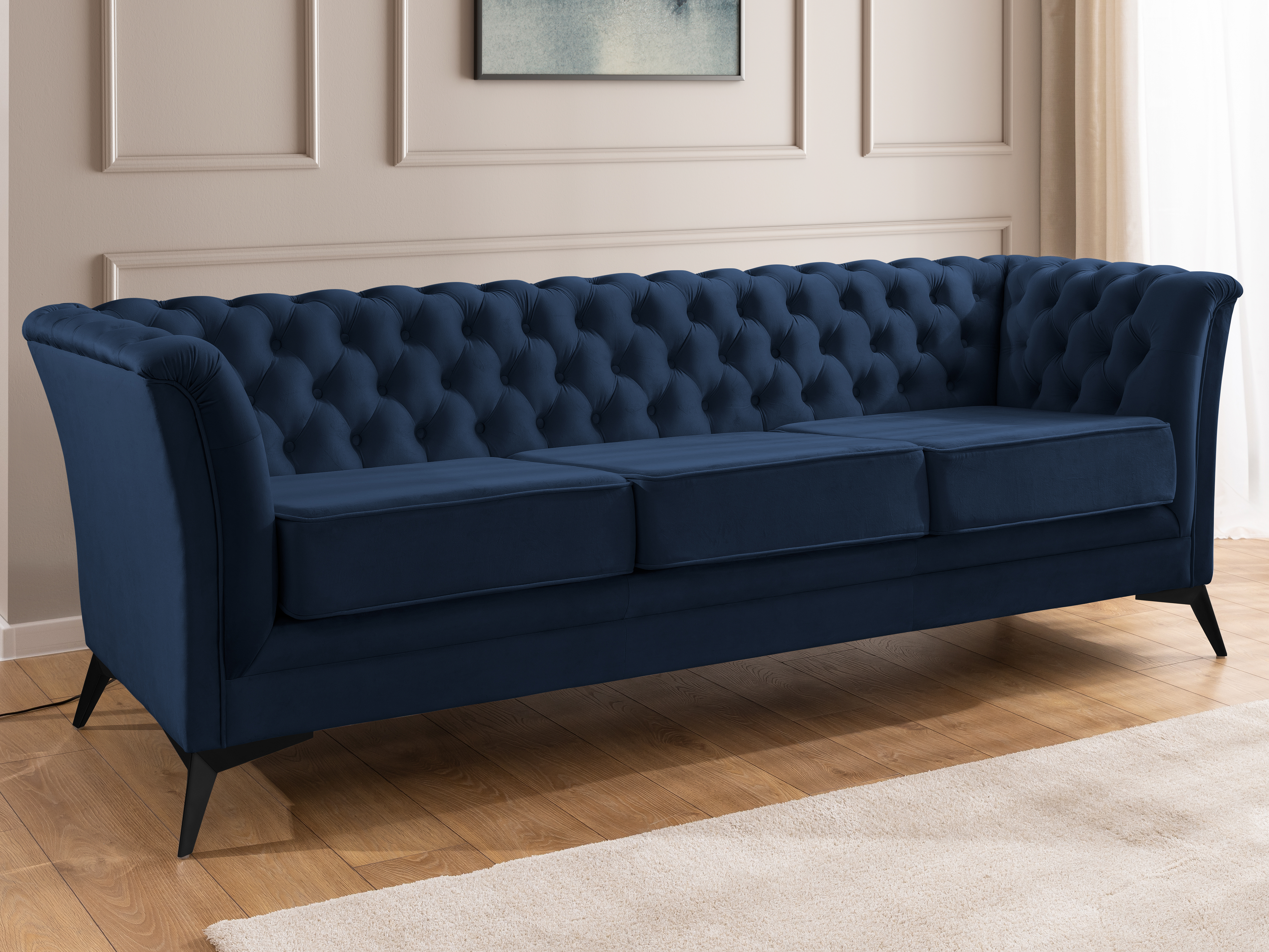 Canapé Chesterfield Rocklin 120 (Riviera 81)