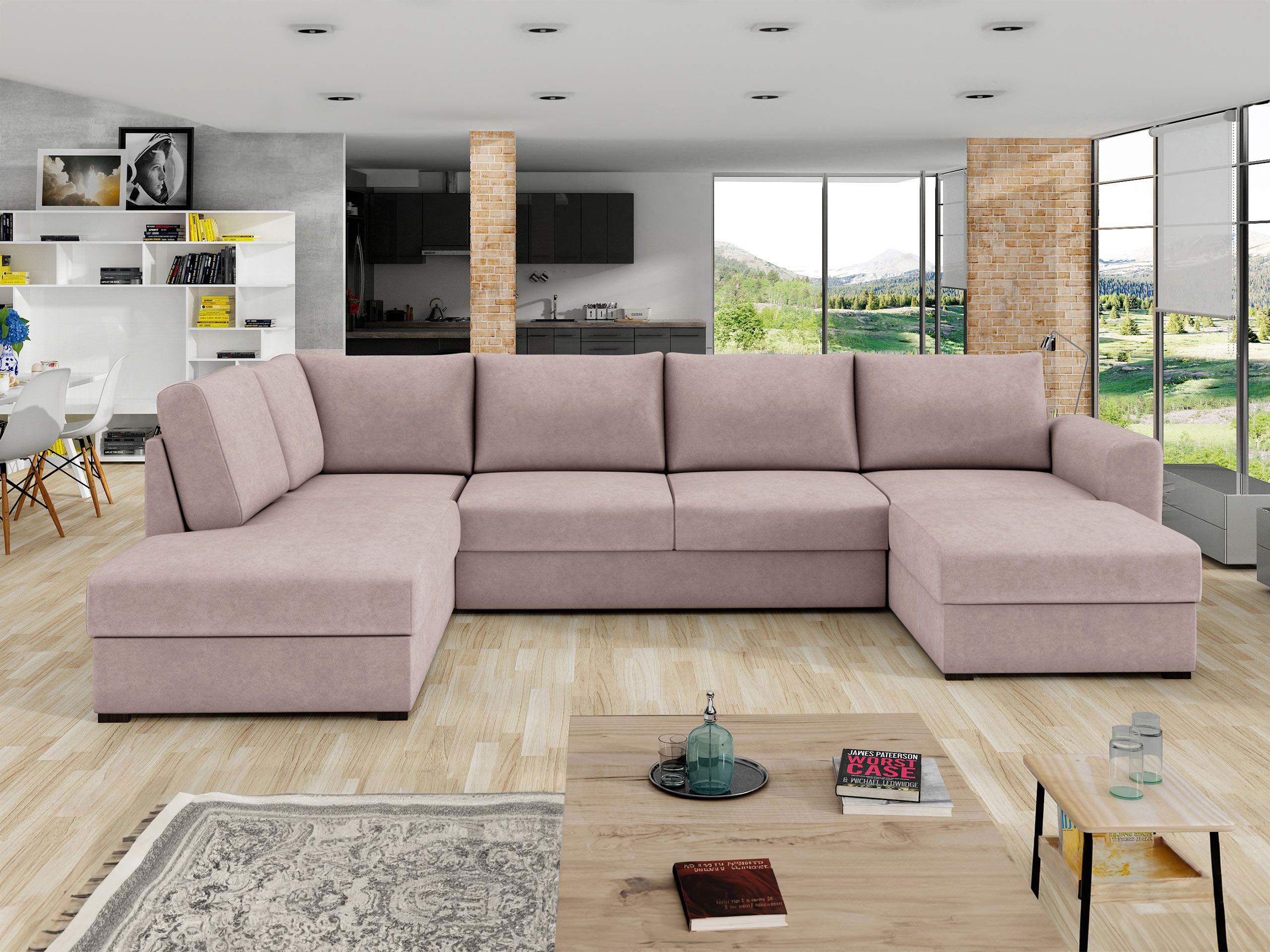 Canapé d'angle Comfivo Flumen (Zoya 03)