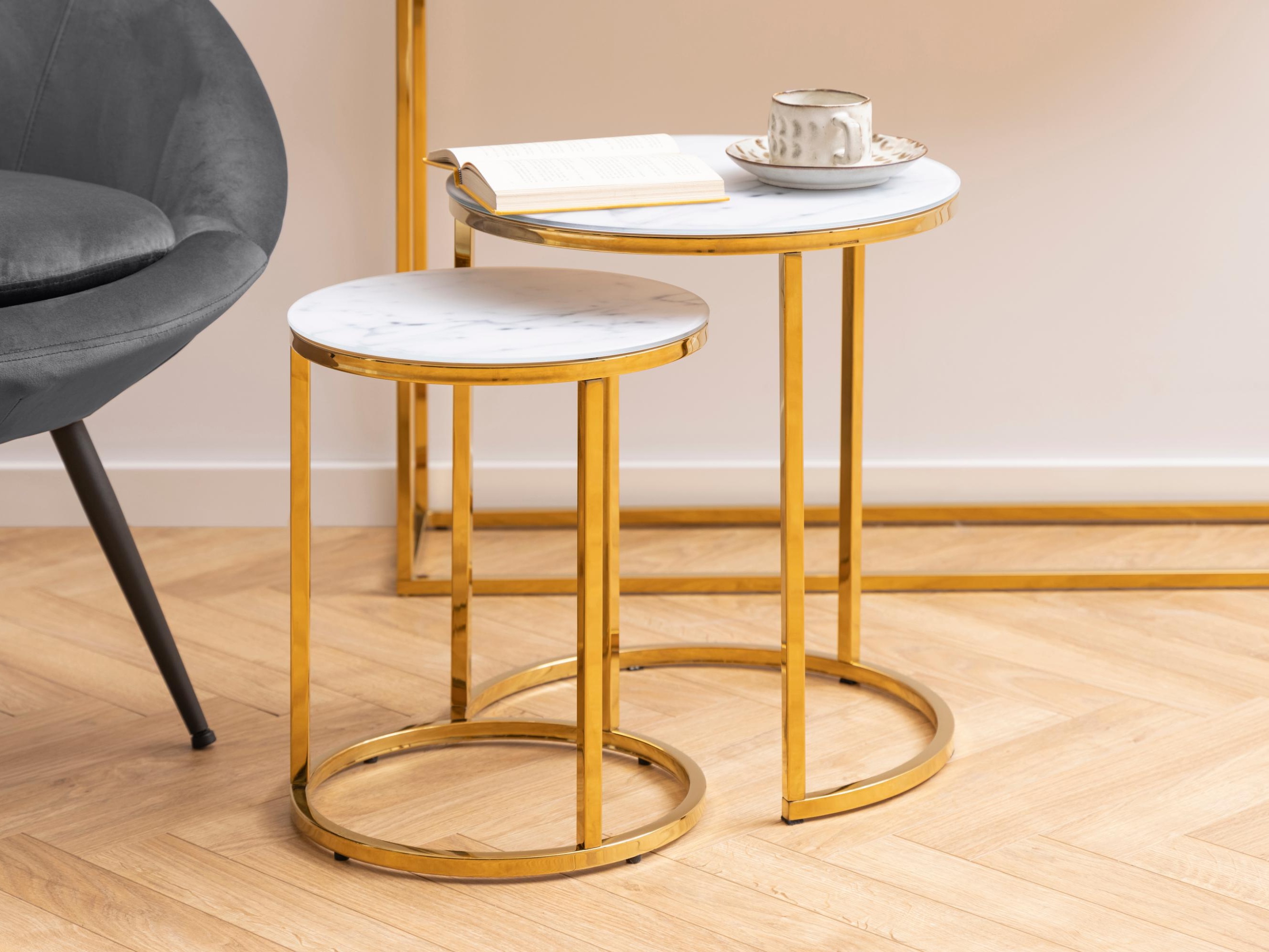 Ensemble de tables d'appoint Norsica 1020