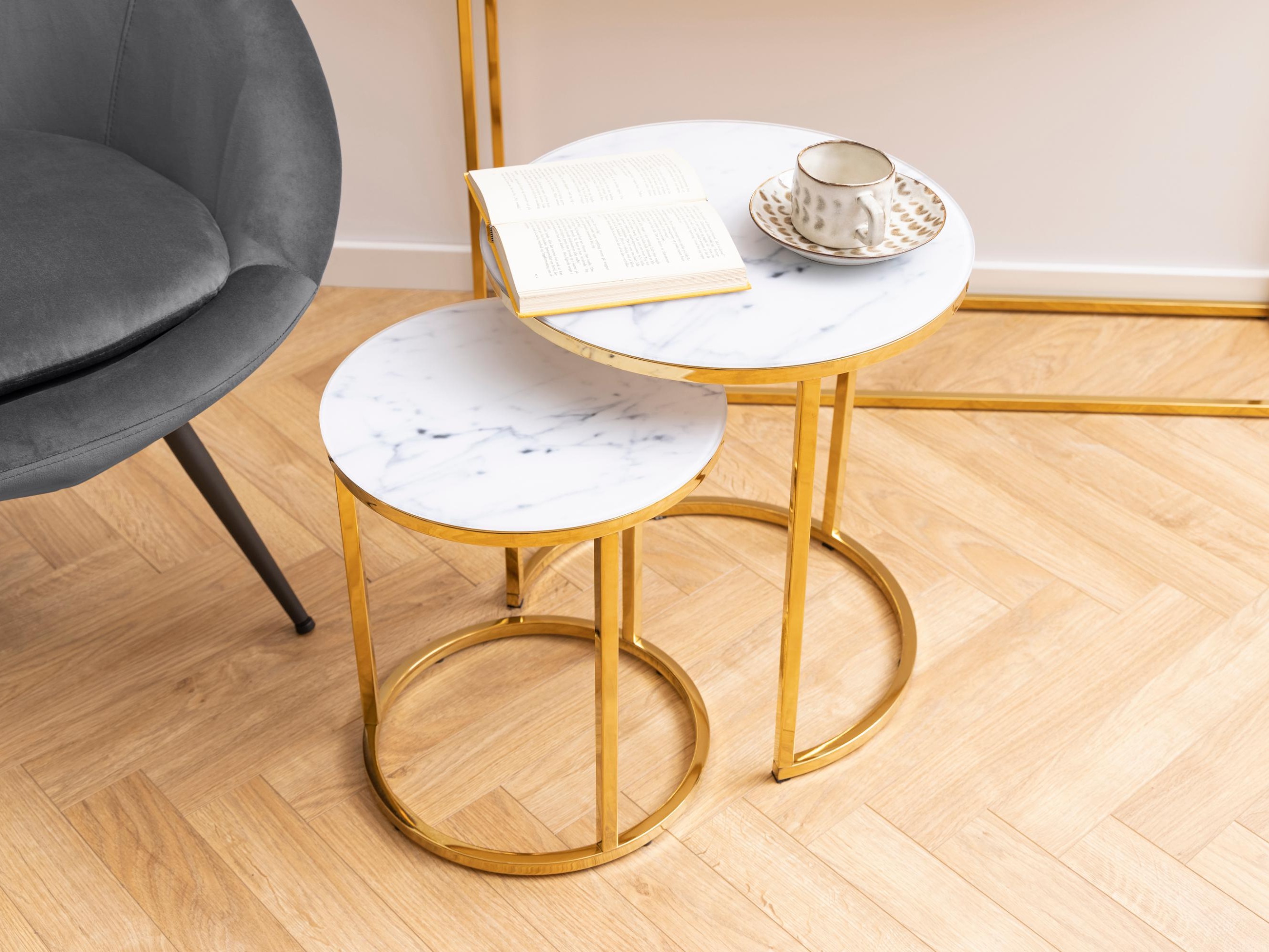 Ensemble de tables d'appoint Norsica 1020