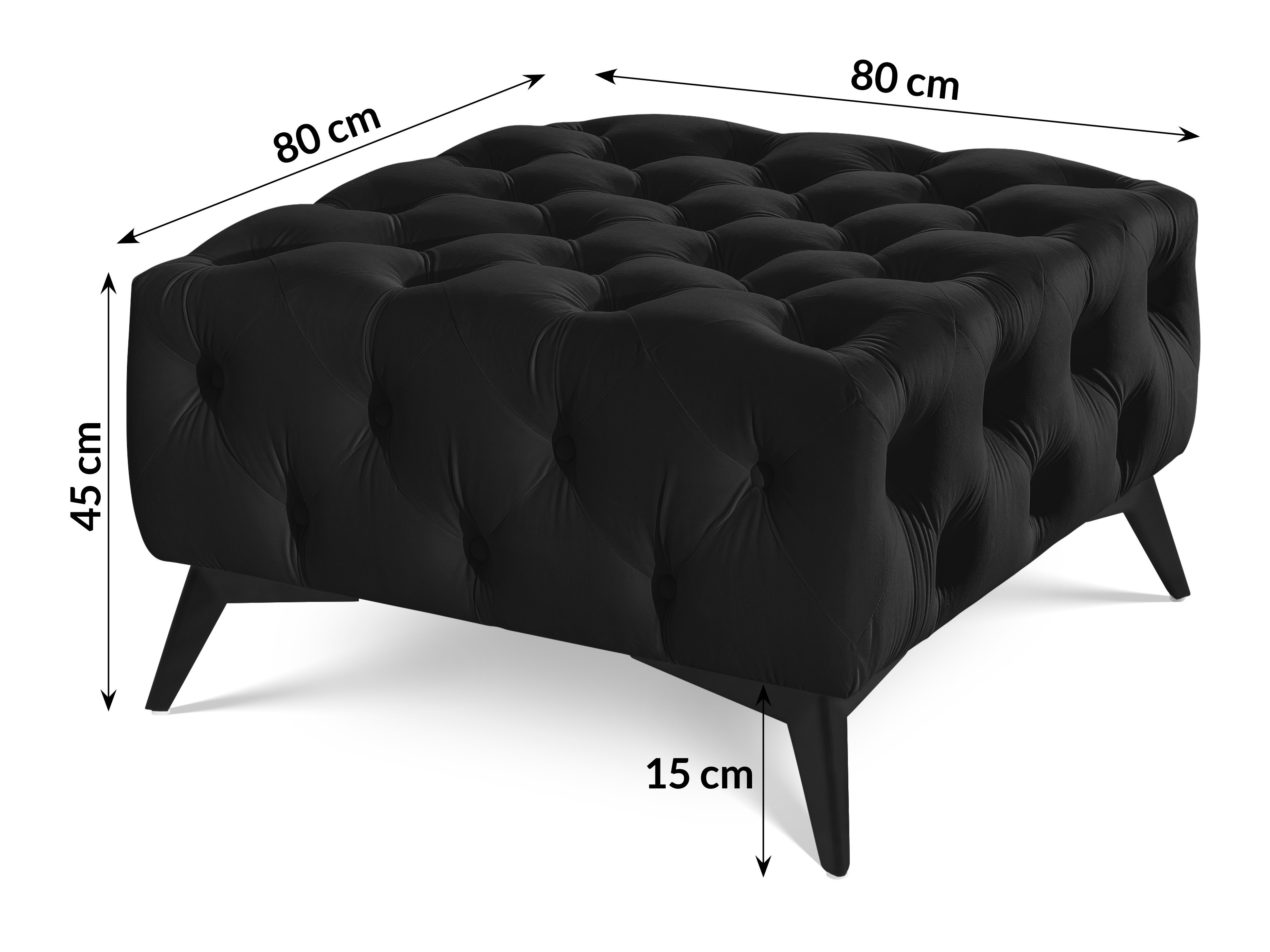 Pouf Chesterfield Rocklin 121 (Riviera 100)