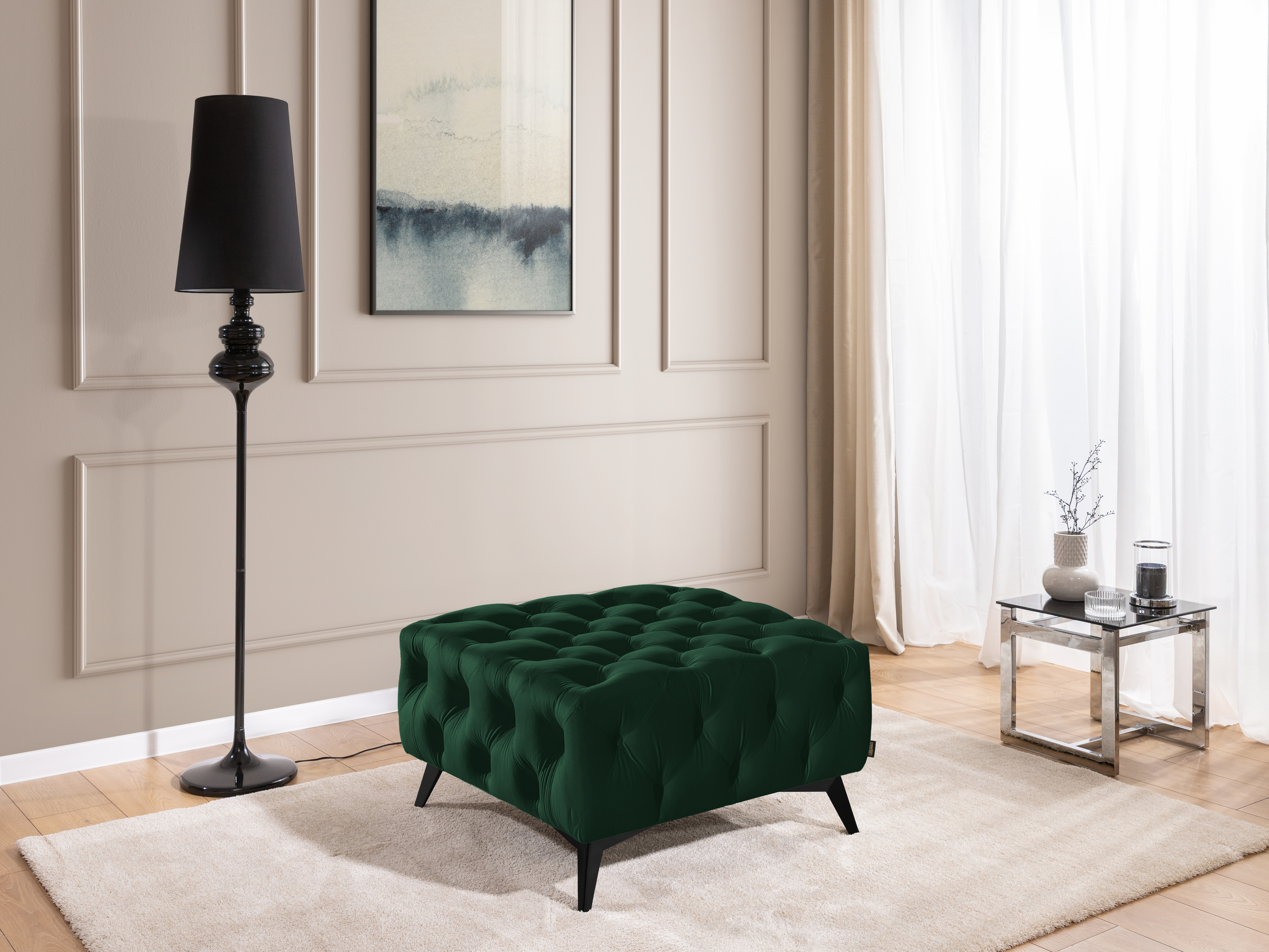 Pouf Chesterfield Rocklin 121 (Riviera 38)