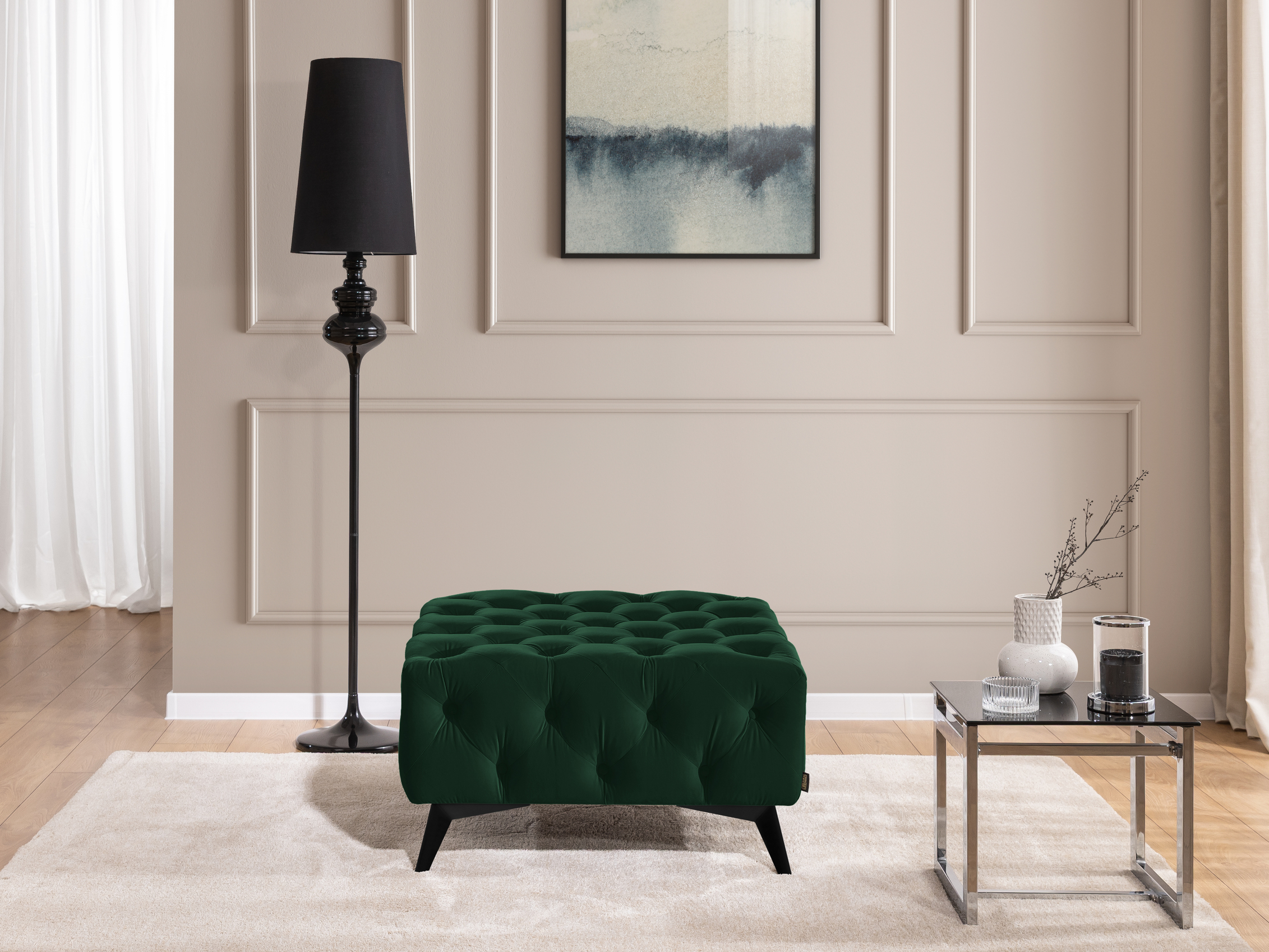 Pouf Chesterfield Rocklin 121 (Riviera 38)