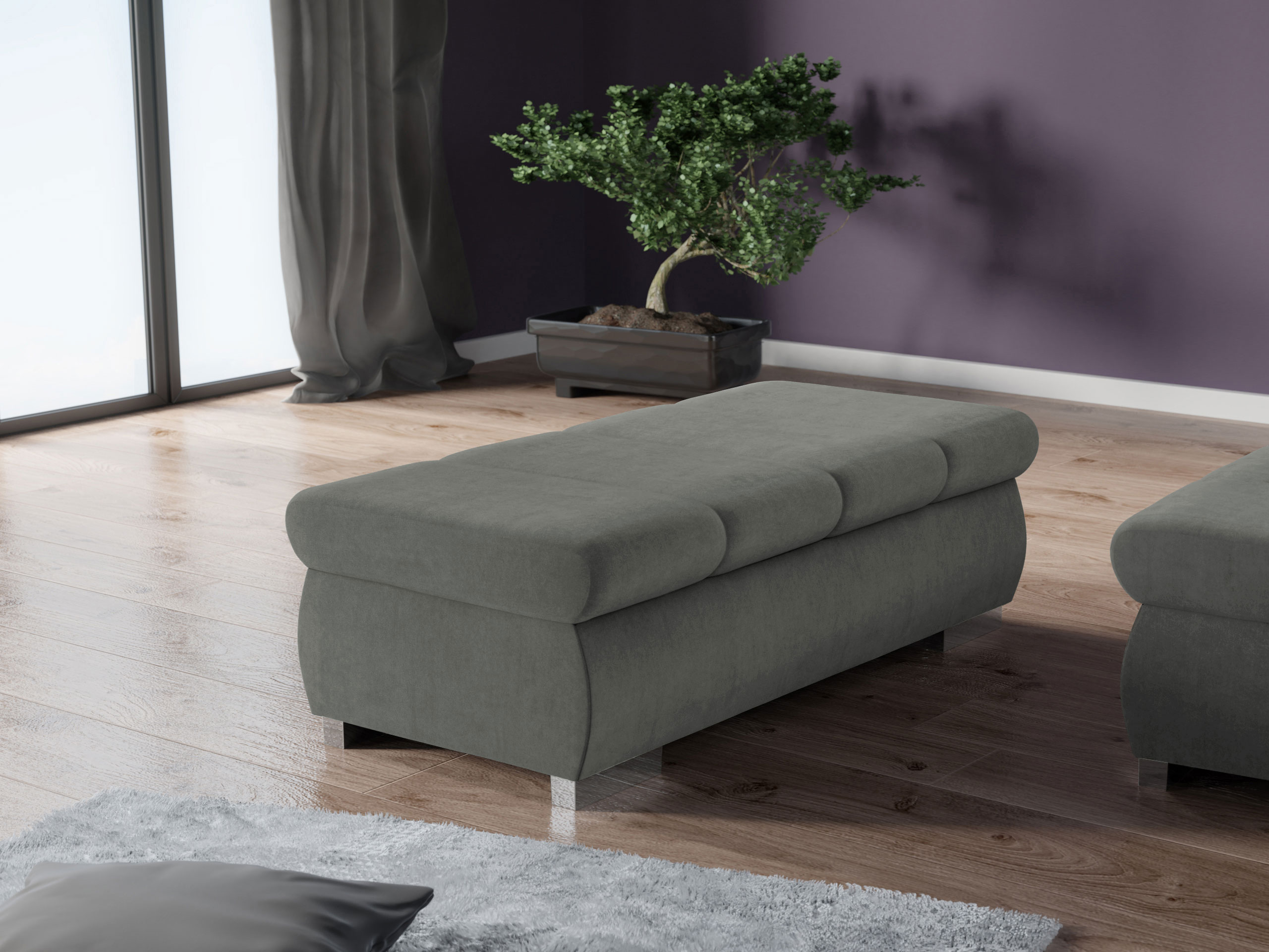 Banc rembourré Comfivo Olivetum I (Piano 14)