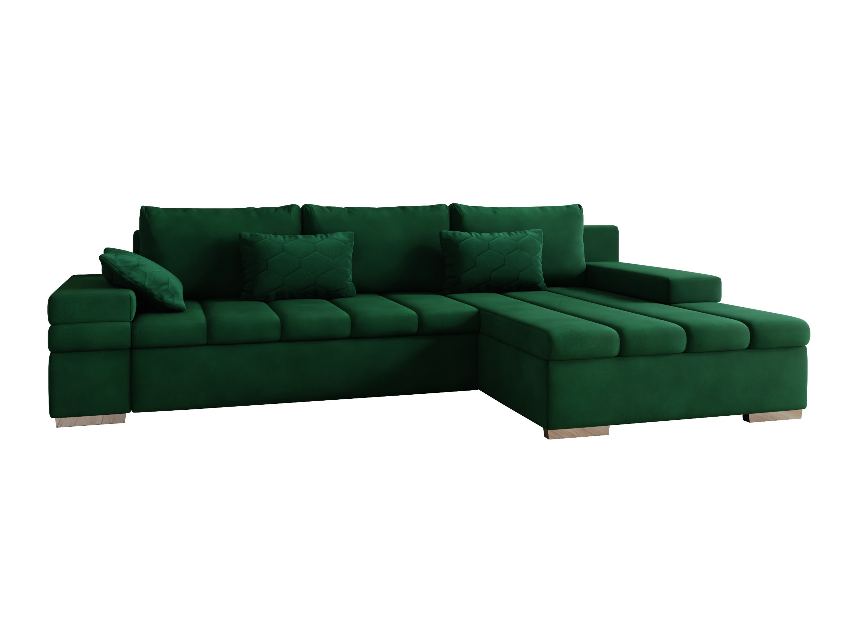 Canapé d'angle Comfivo Olivetum II (Uttario Velvet 2951 + Magic Velvet Pik 2225)