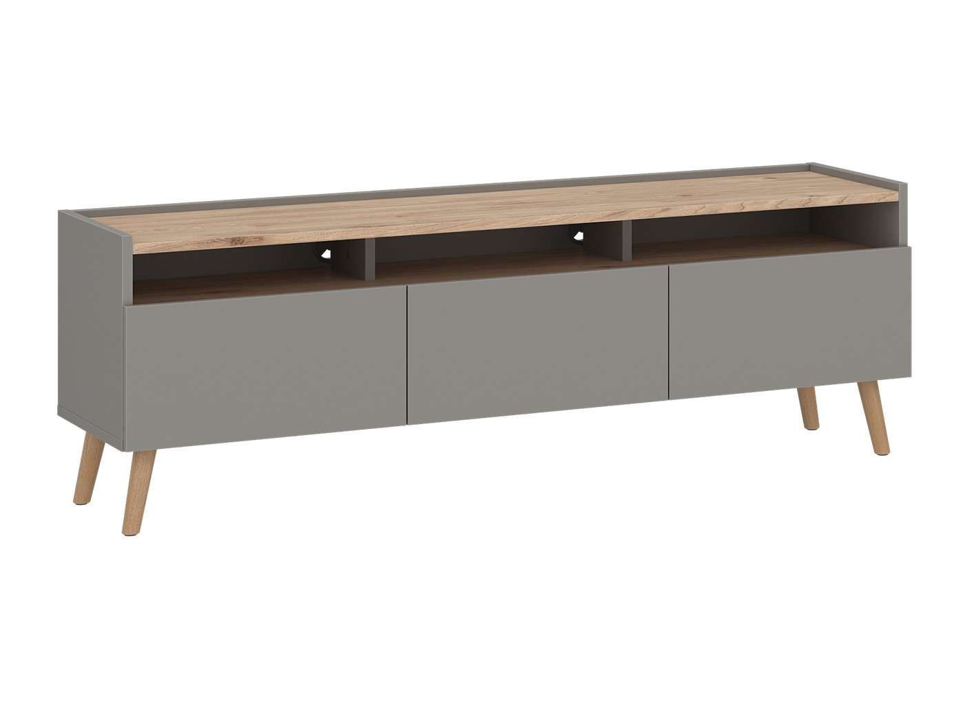 Meuble TV Monmelo 100 (Gris)
