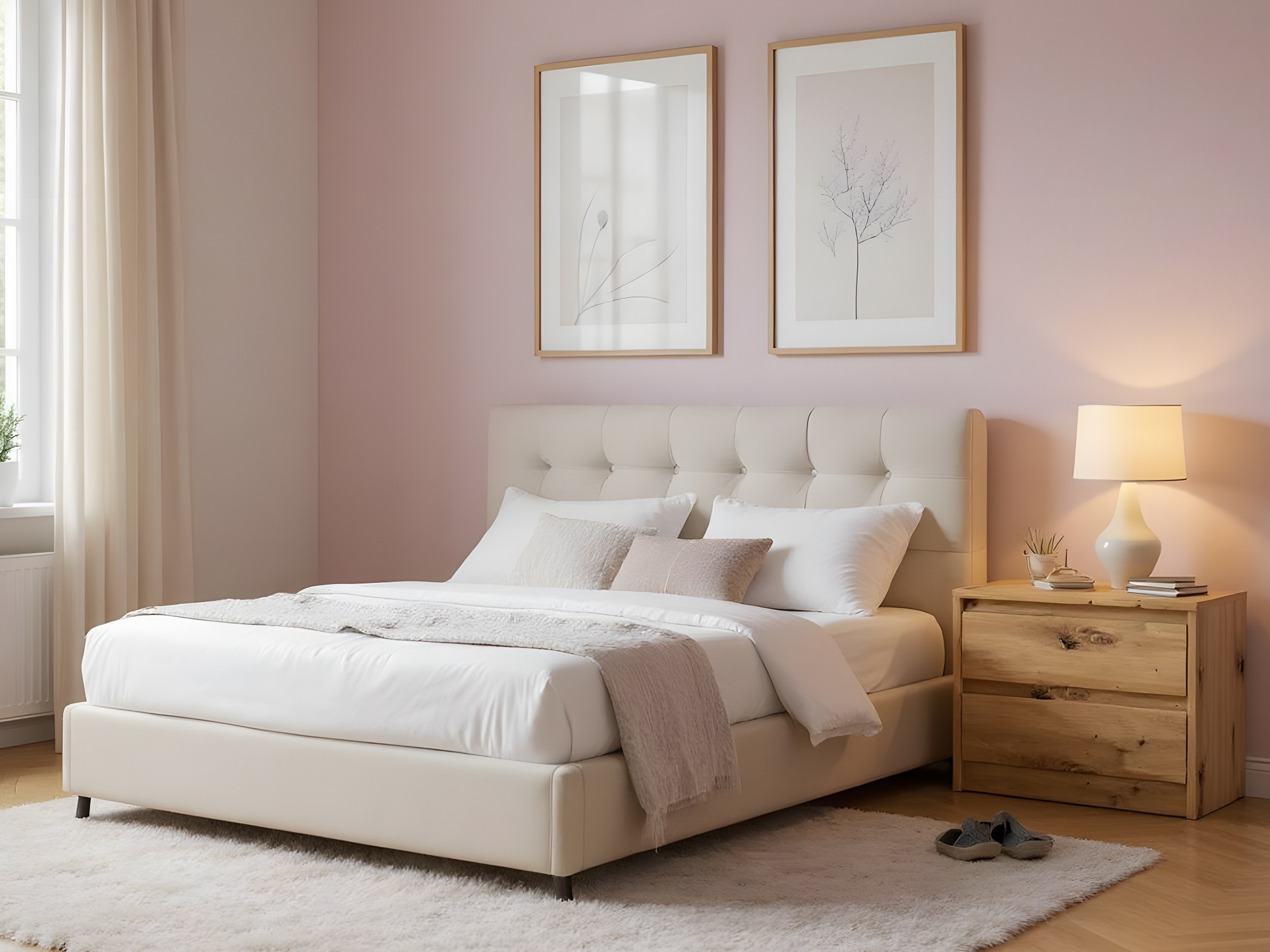 Table de chevet Ontario 197 (Chêne Artisan)