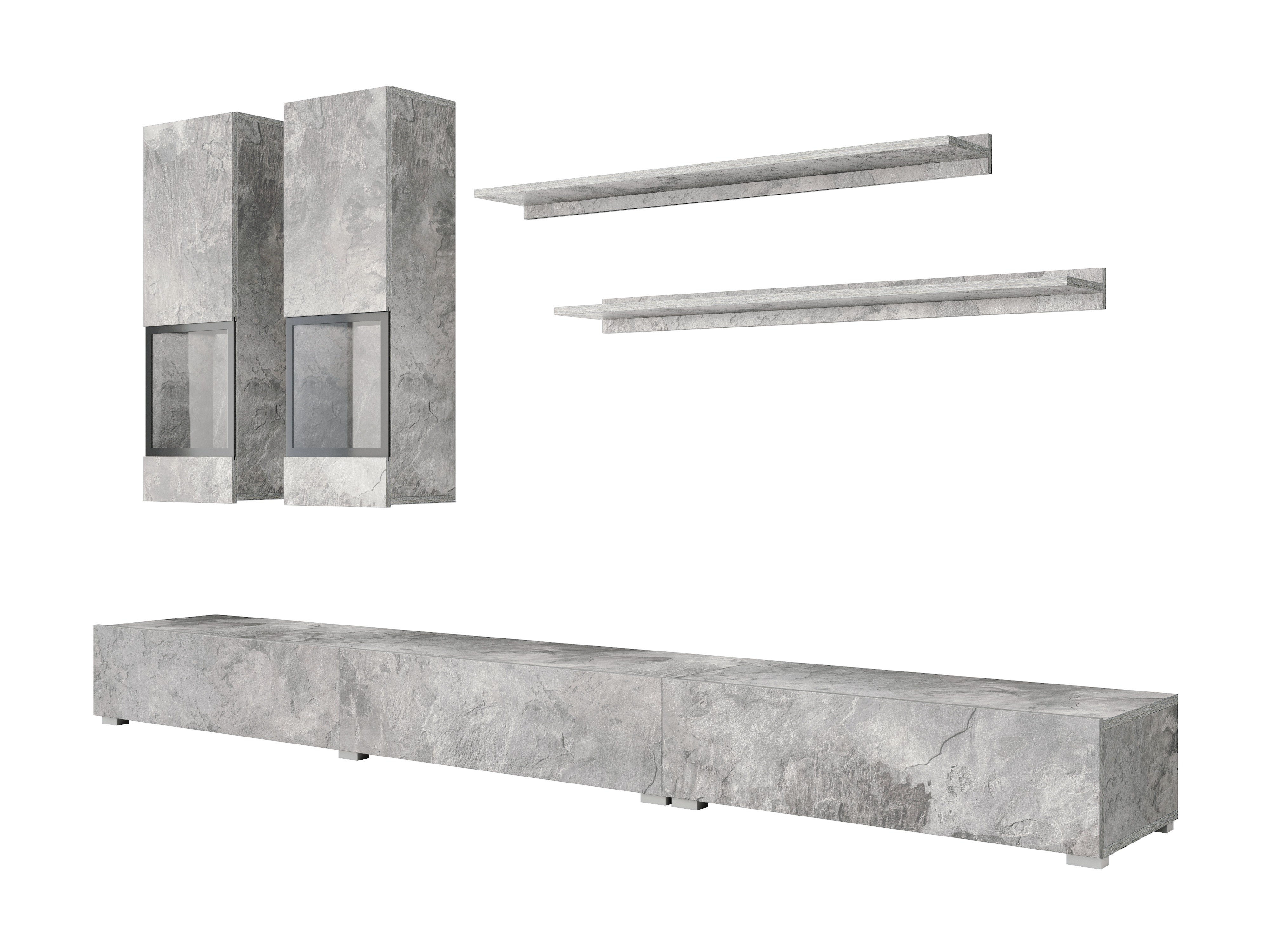Ensemble de salon Serodeu 104 (Béton)