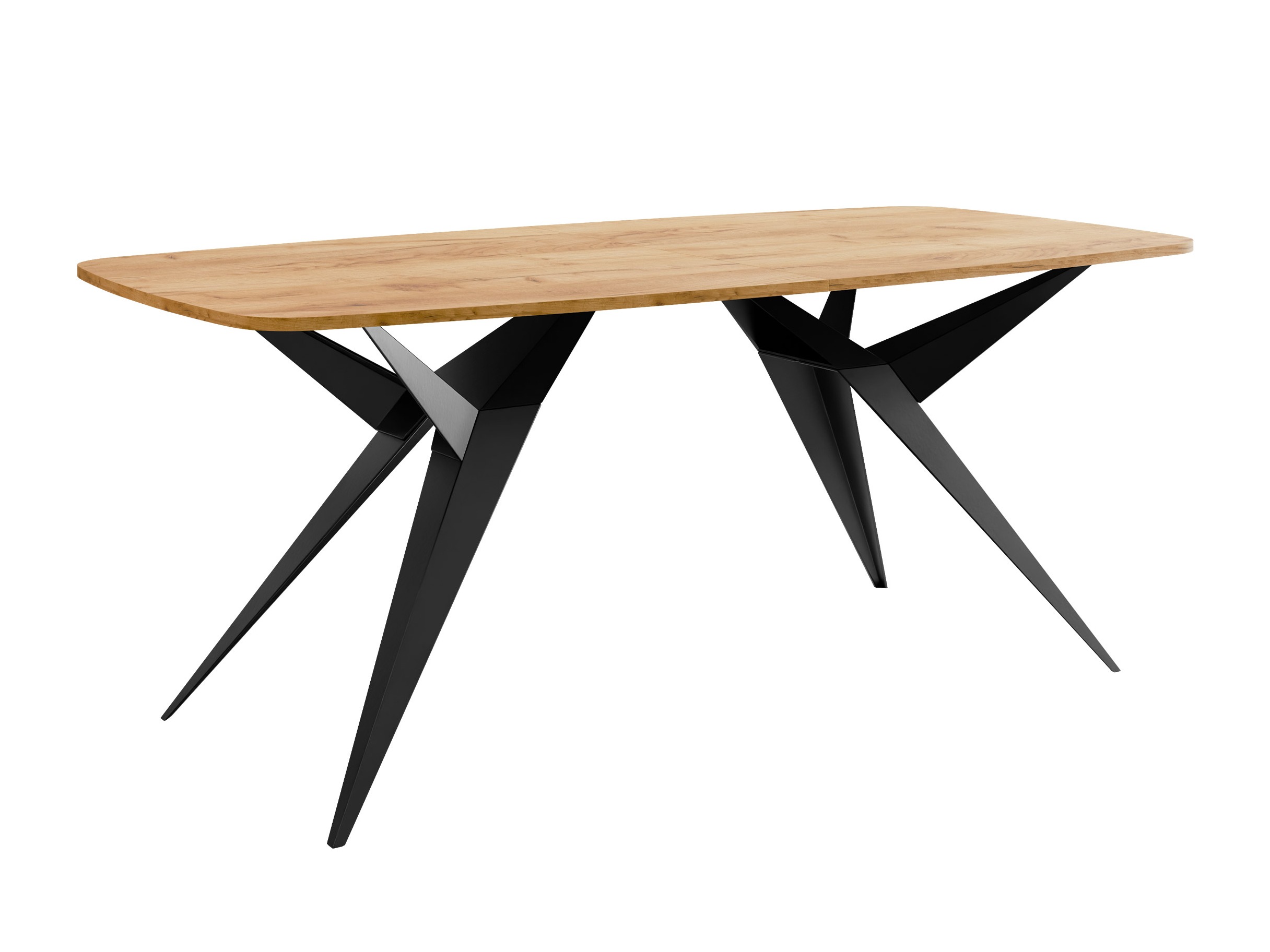 Table Oswego 152 (Chêne Craft doré)