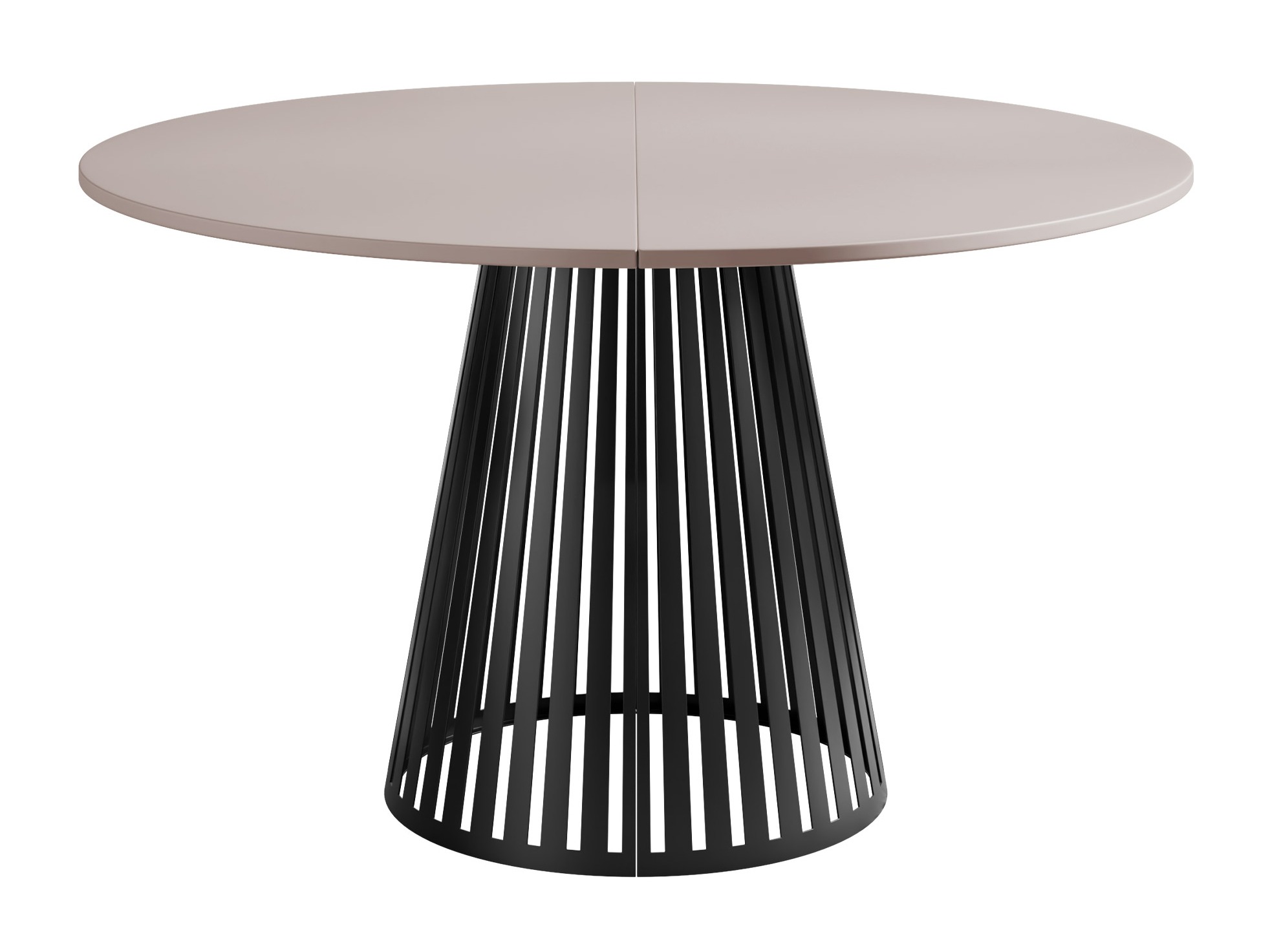 Table Oswego 154 (Cachemire + Noir)