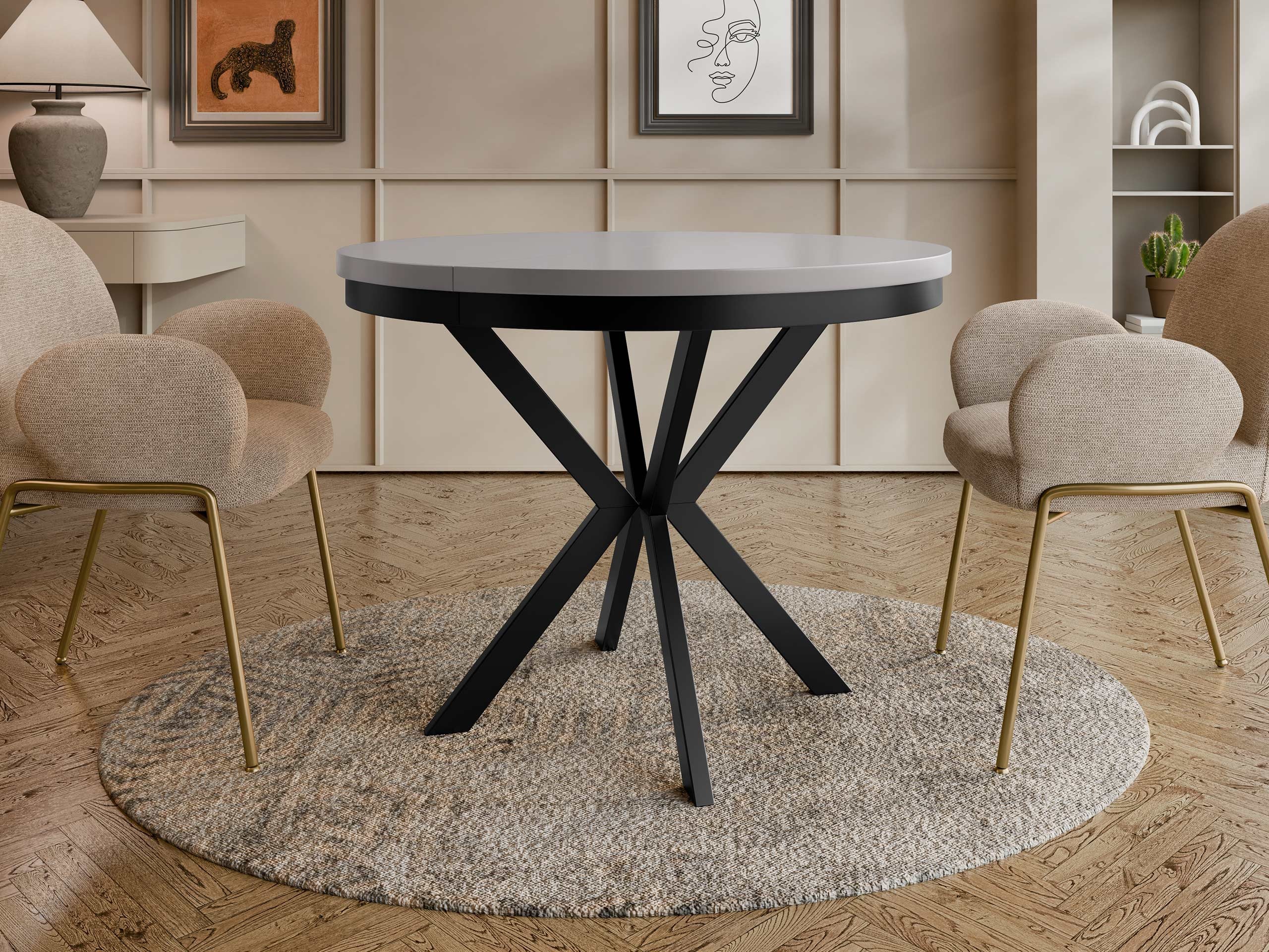 Table Oswego 155 (Gris)