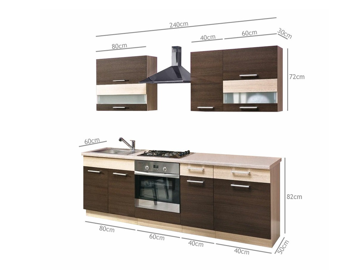Cuisine complète modulaire Mode Dark 127