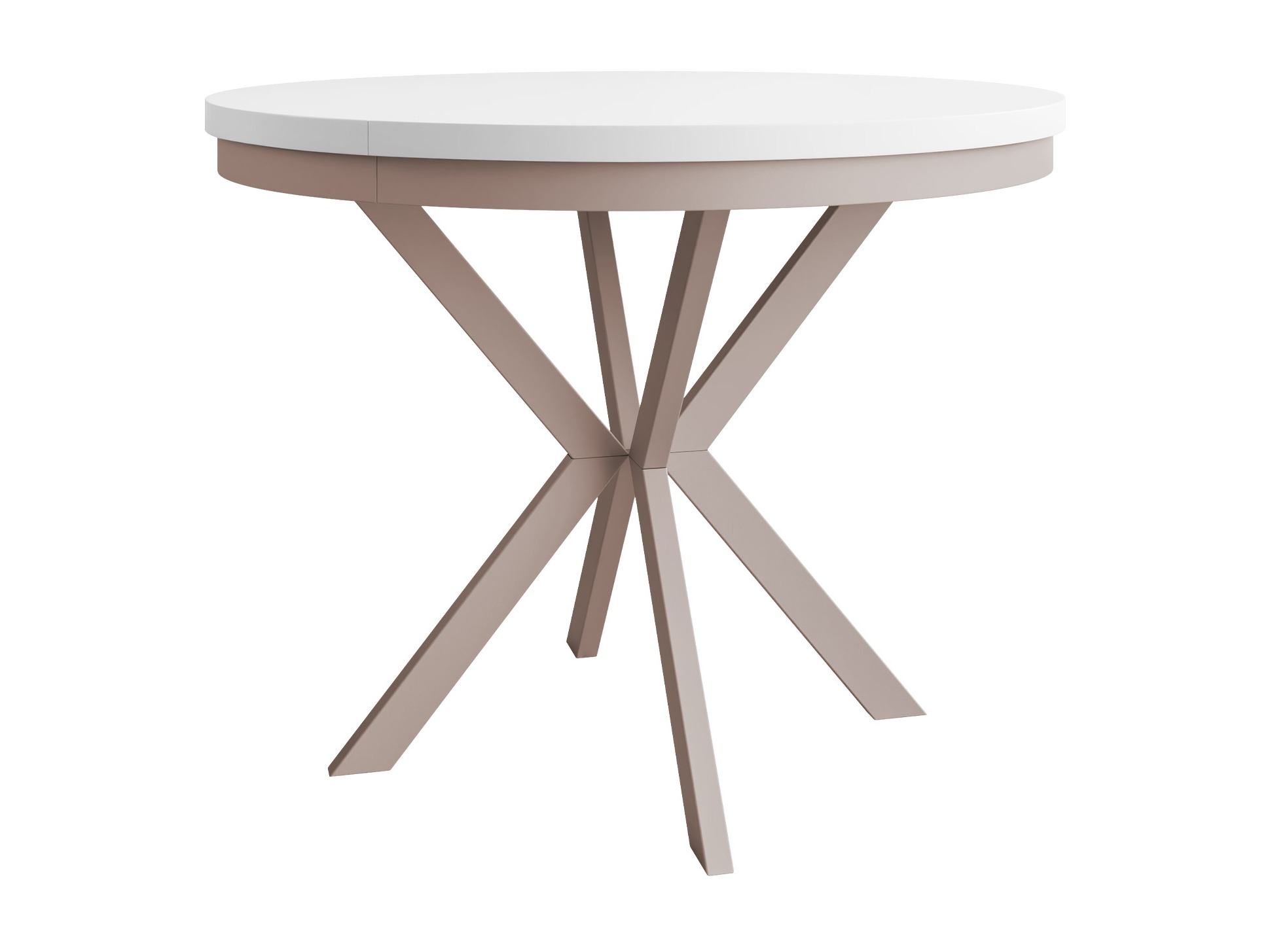 Table Oswego 156 (Blanc + Cachemire)