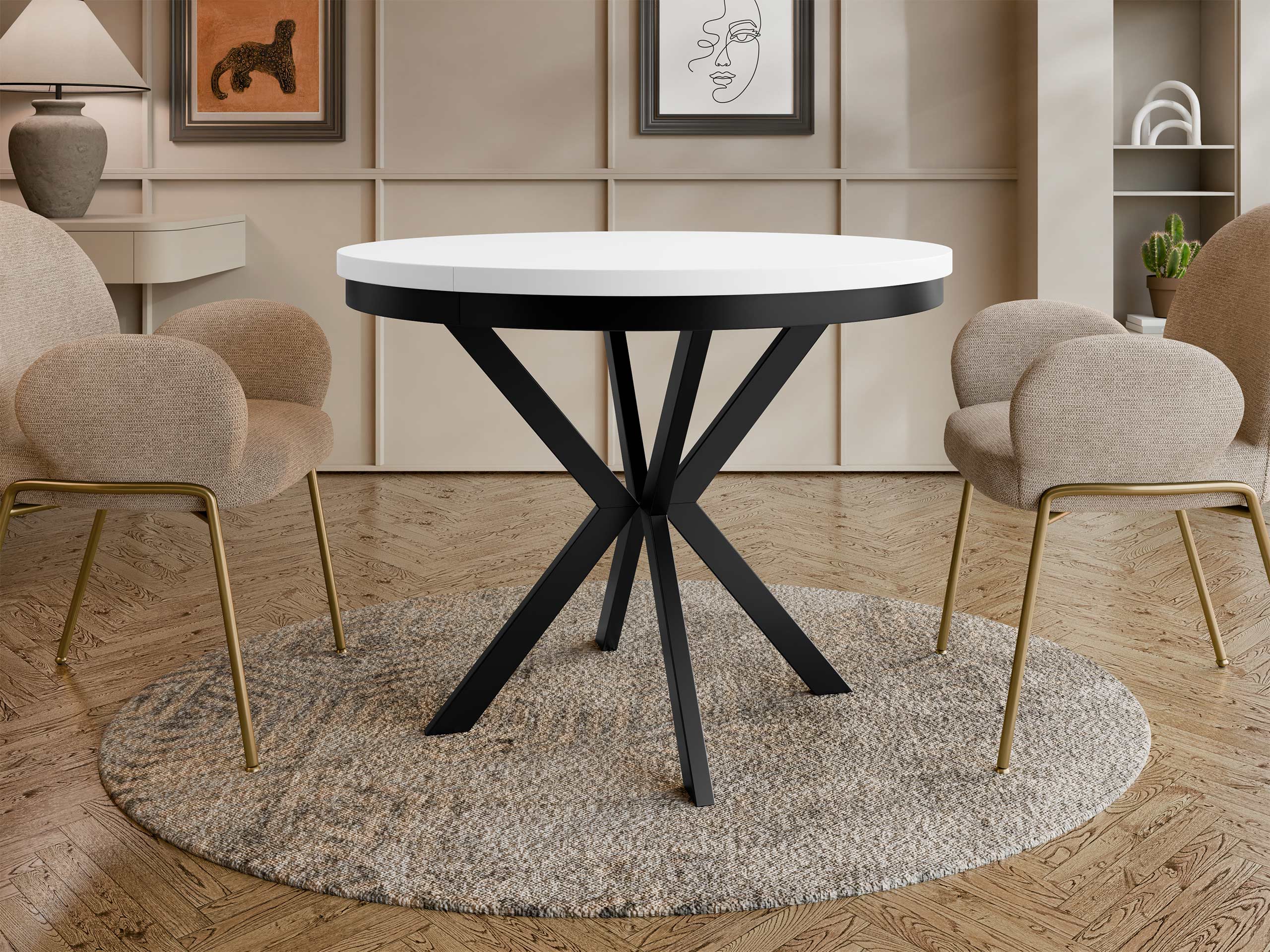 Table Oswego 156 (Blanc)
