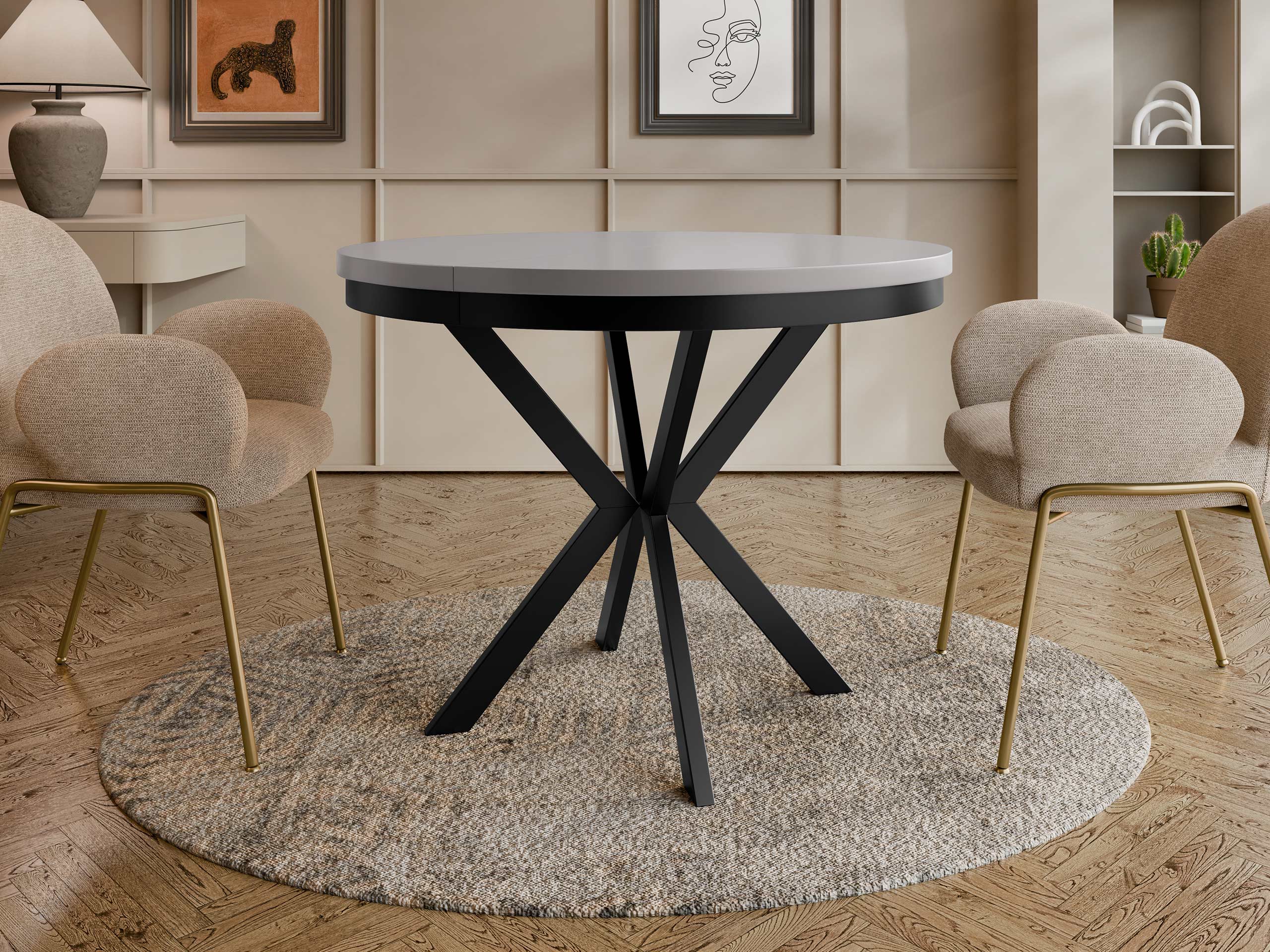 Table Oswego 157 (Gris)